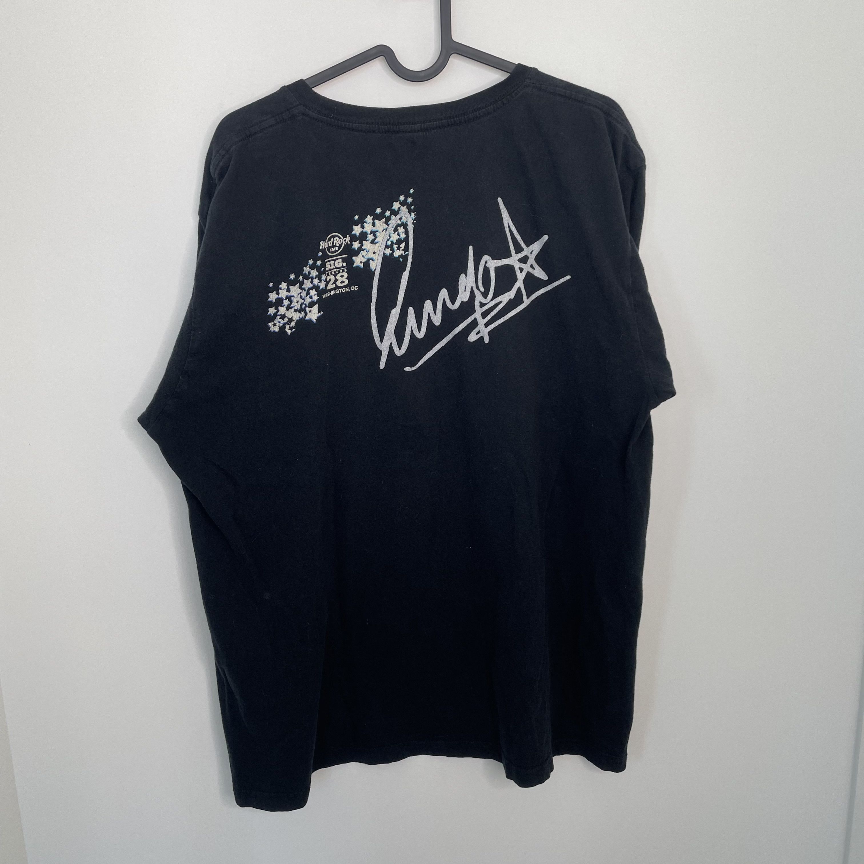 Hard Rock Cafe Hard Rock Cafe Ringo Starr Peace Love T-Shirt Black L Size US L / EU 52-54 / 3 - 5 Thumbnail
