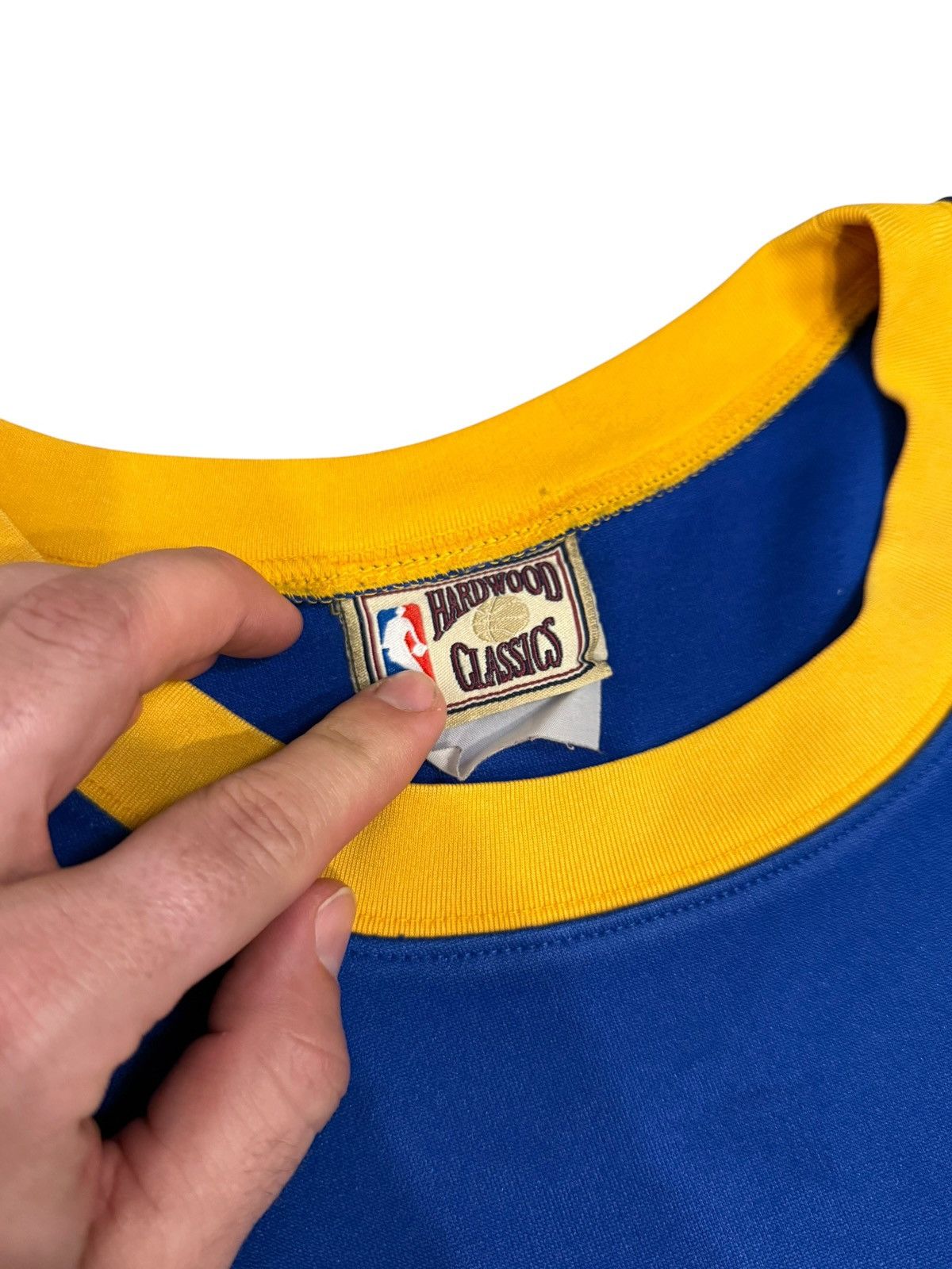 Majestic Denver Nuggets Jersey Mens 2XL Blue NBA Hardwood Classics Size US XXL / EU 58 / 5 - 4 Thumbnail