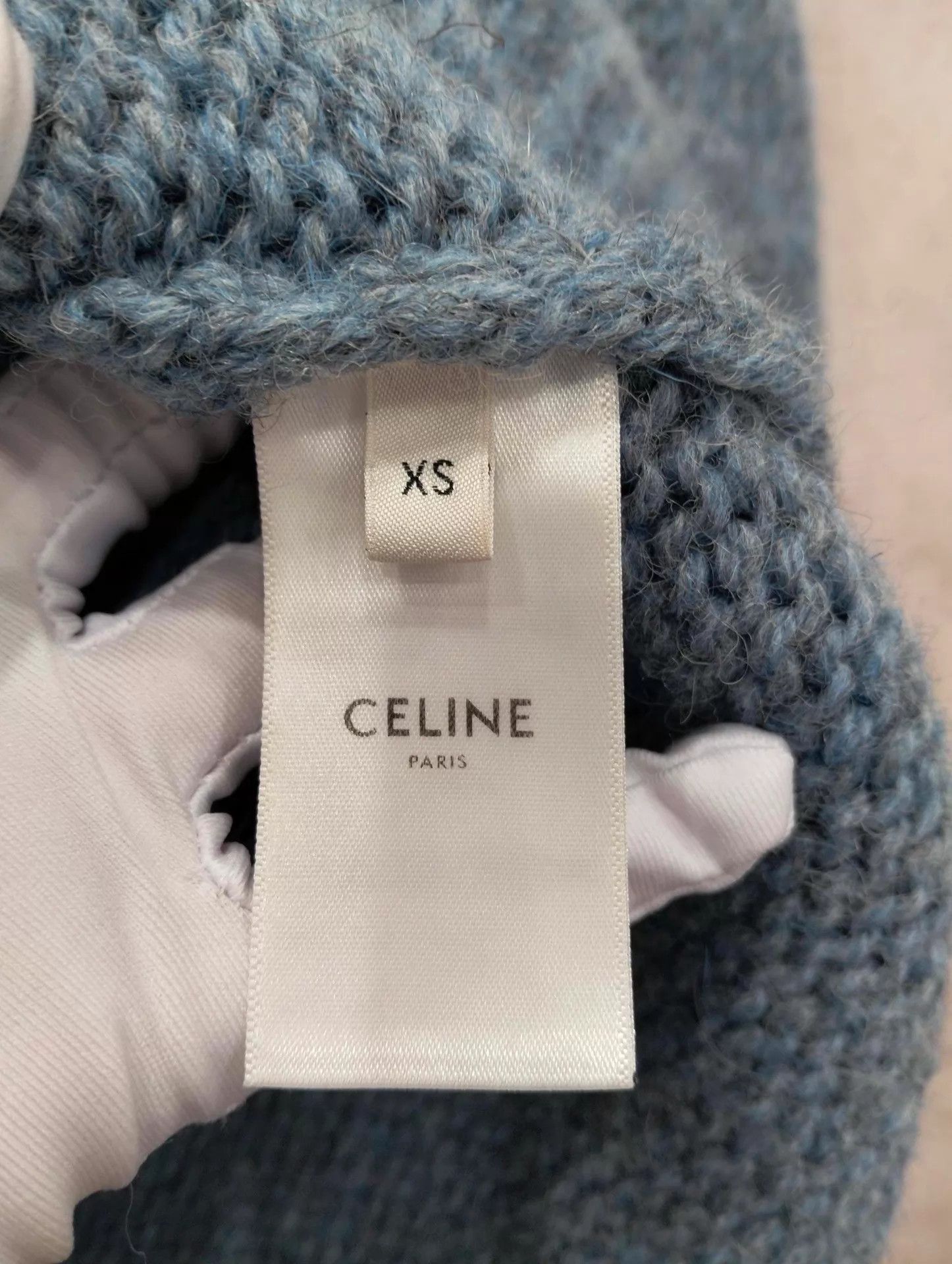 Celine Celine blue Fair Isle sweater XS Size XS / US 0-2 / IT 36-38 - 4 Thumbnail