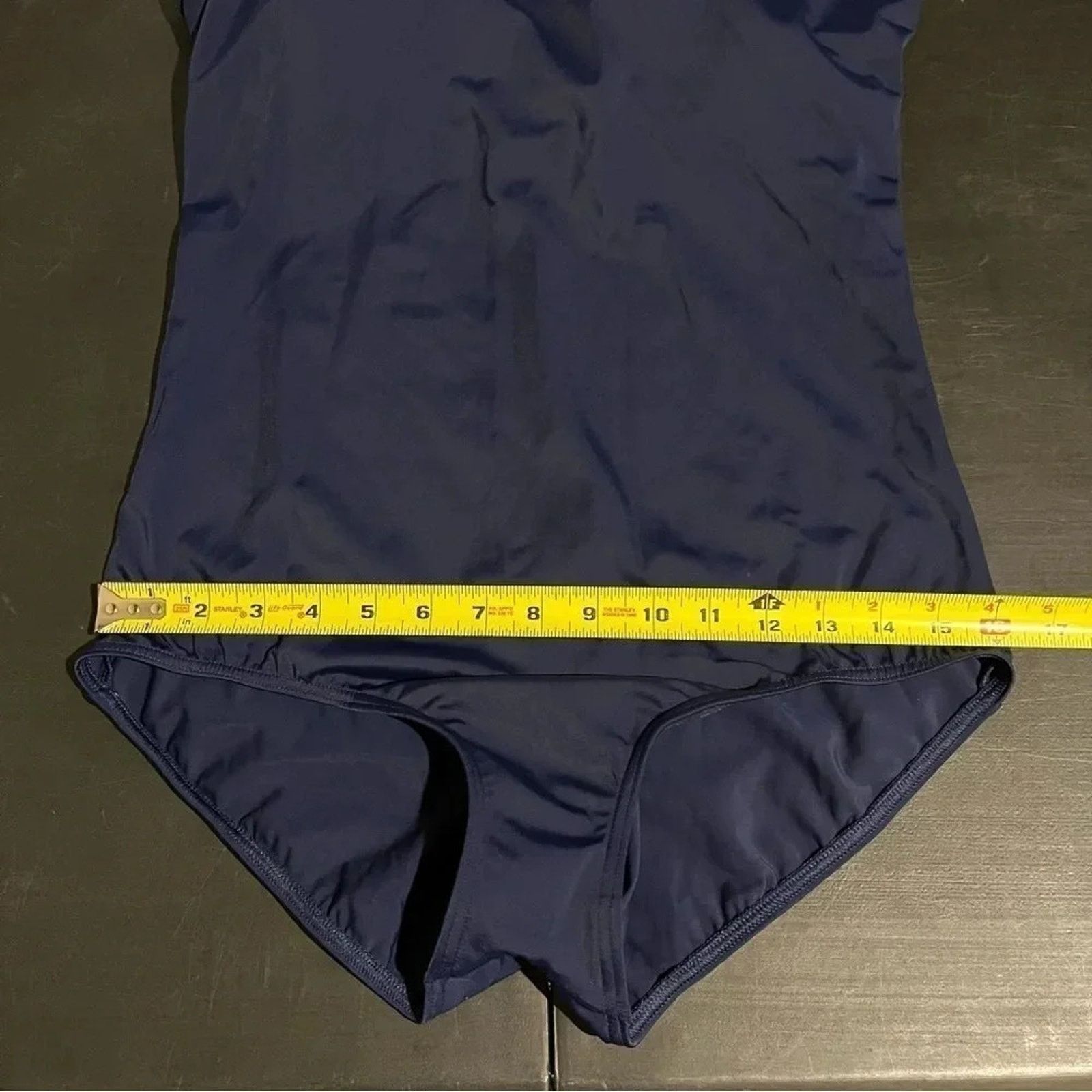 Lands' End Womens 14 D Lands End Swimsuit Tank Full Cover One Piece Size ONE SIZE - 10 Thumbnail