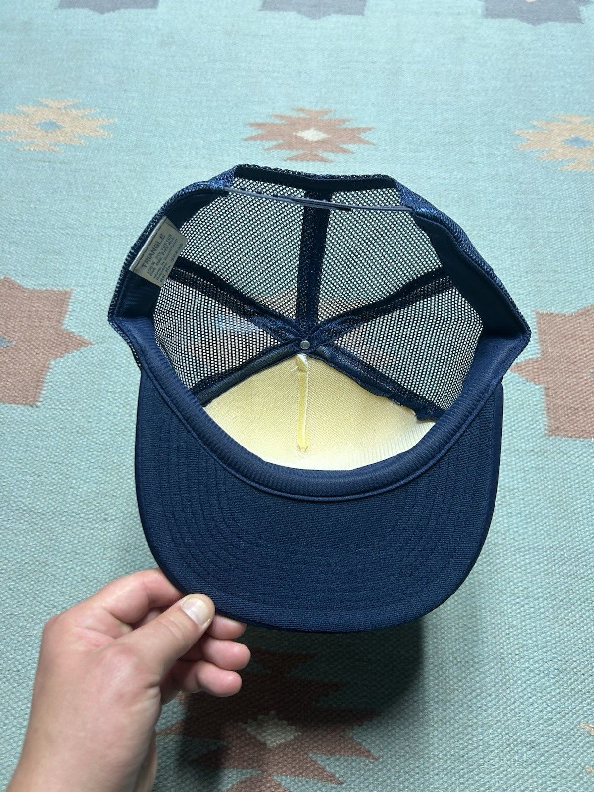 Vintage Vtg trucker hat modern research corporation 2 tone snapback Size ONE SIZE - 5 Thumbnail