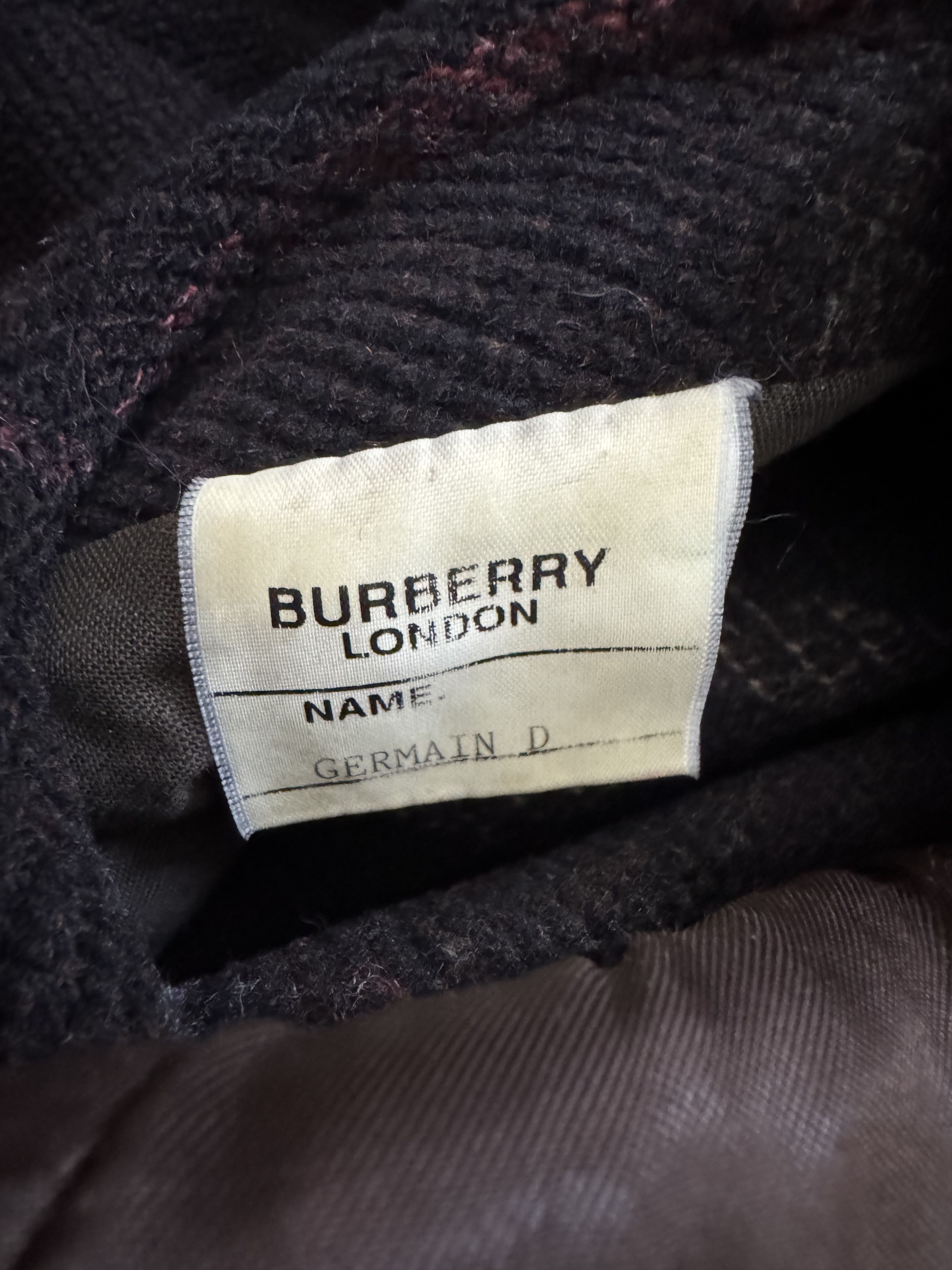 Burberry Vintage Burberry Brown Nova Check Wool Coat Size US L / EU 52-54 / 3 - 18 Thumbnail