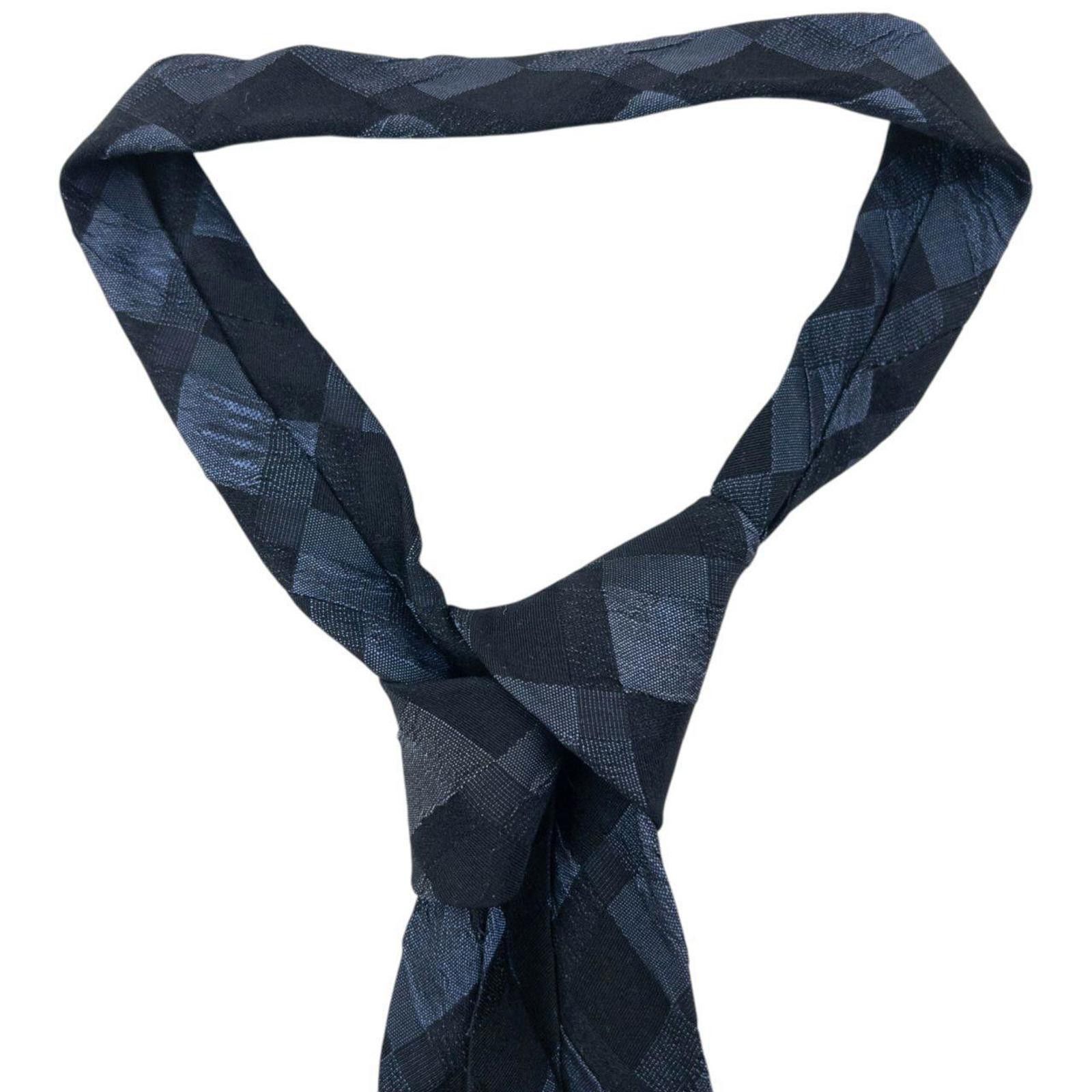 Issey Miyake Vintage 90s Issey Miyake Pattern Silk Tie Size ONE SIZE - 3 Thumbnail