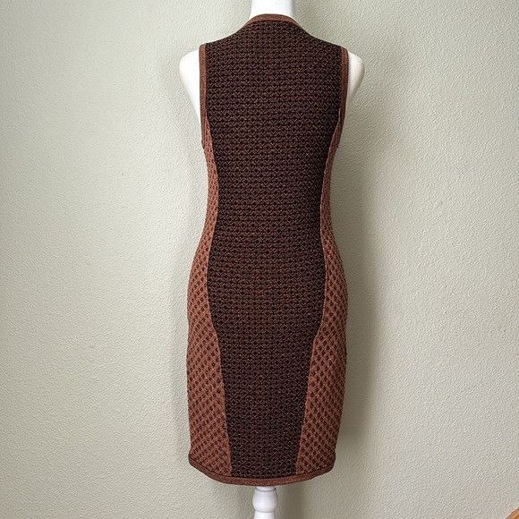 Rag & Bone rag & bone Amanda Dress Metallic Brown/Copper XS Size XS / US 0-2 / IT 36-38 - 5 Thumbnail