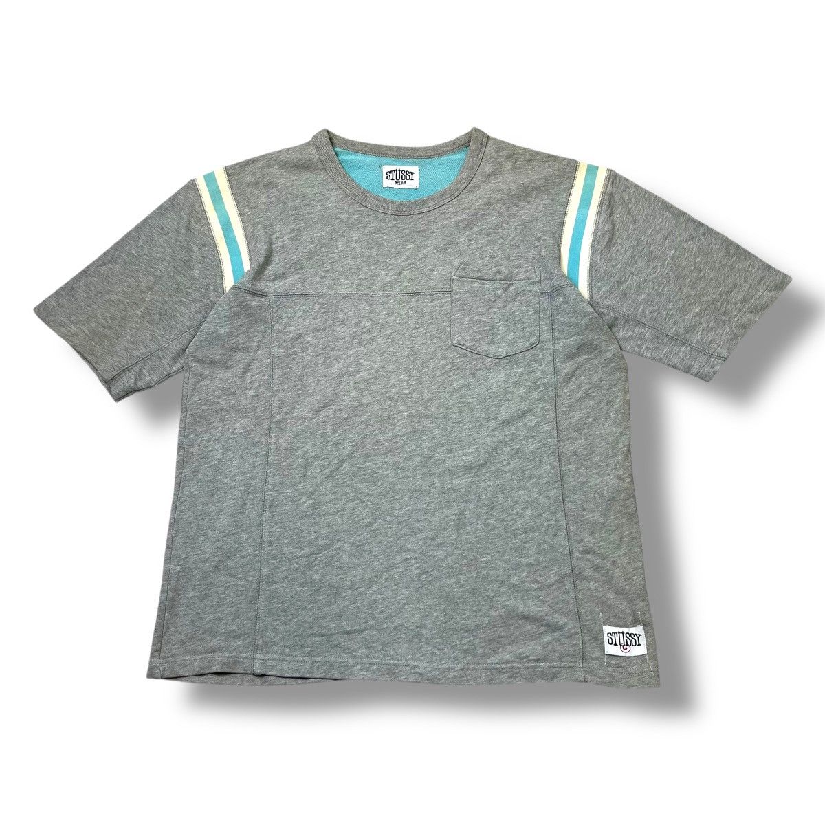 Stussy Crazy vintage🩶90s Stussy Pocket tee Size US M / EU 48-50 / 2 - 1 Thumbnail