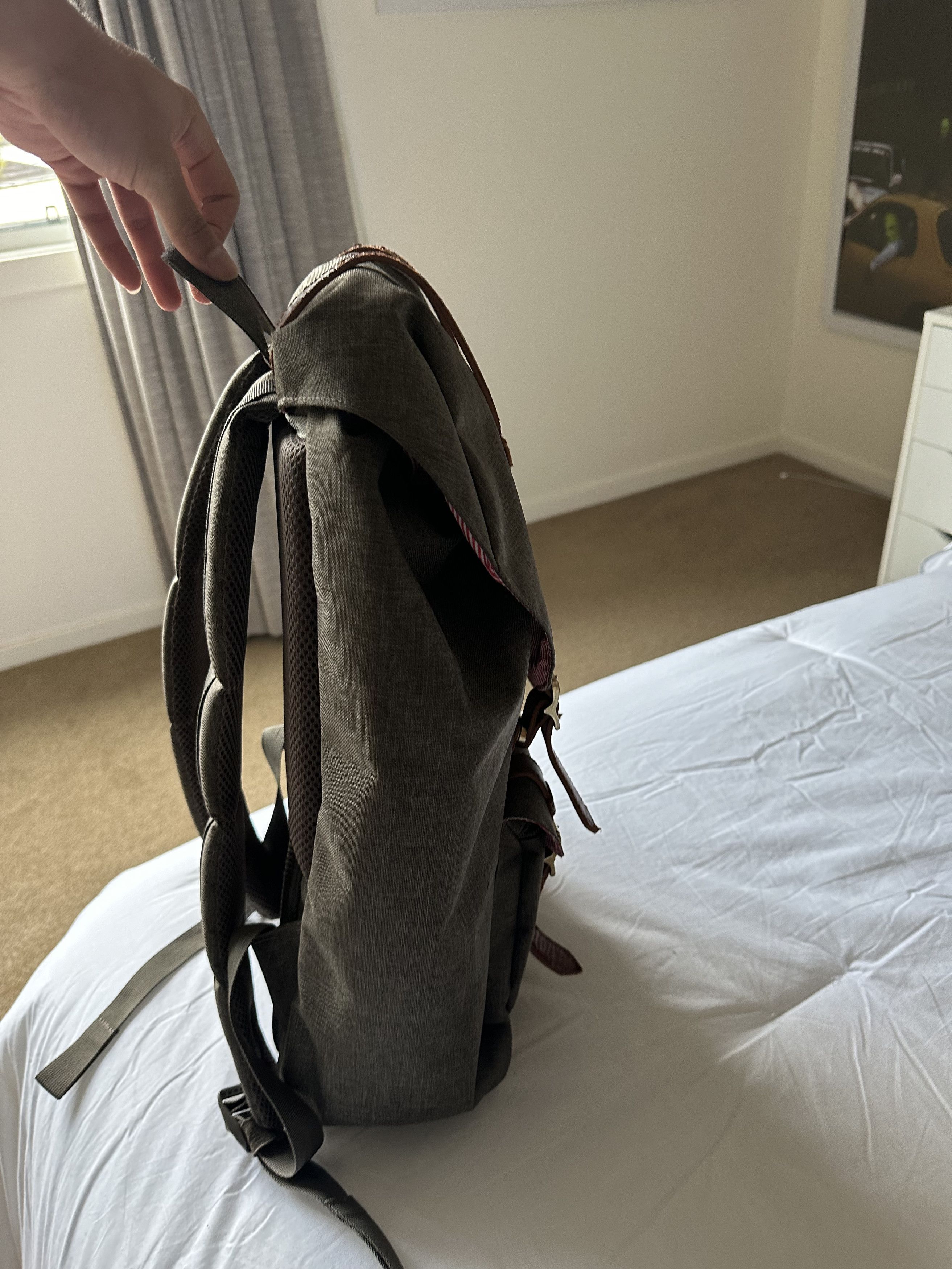 Herschel Supply Co. HERSCHEL SUPPLY CO. LITTLE AMERICA BACKPACK Ivy Green Slub Size ONE SIZE - 4 Thumbnail