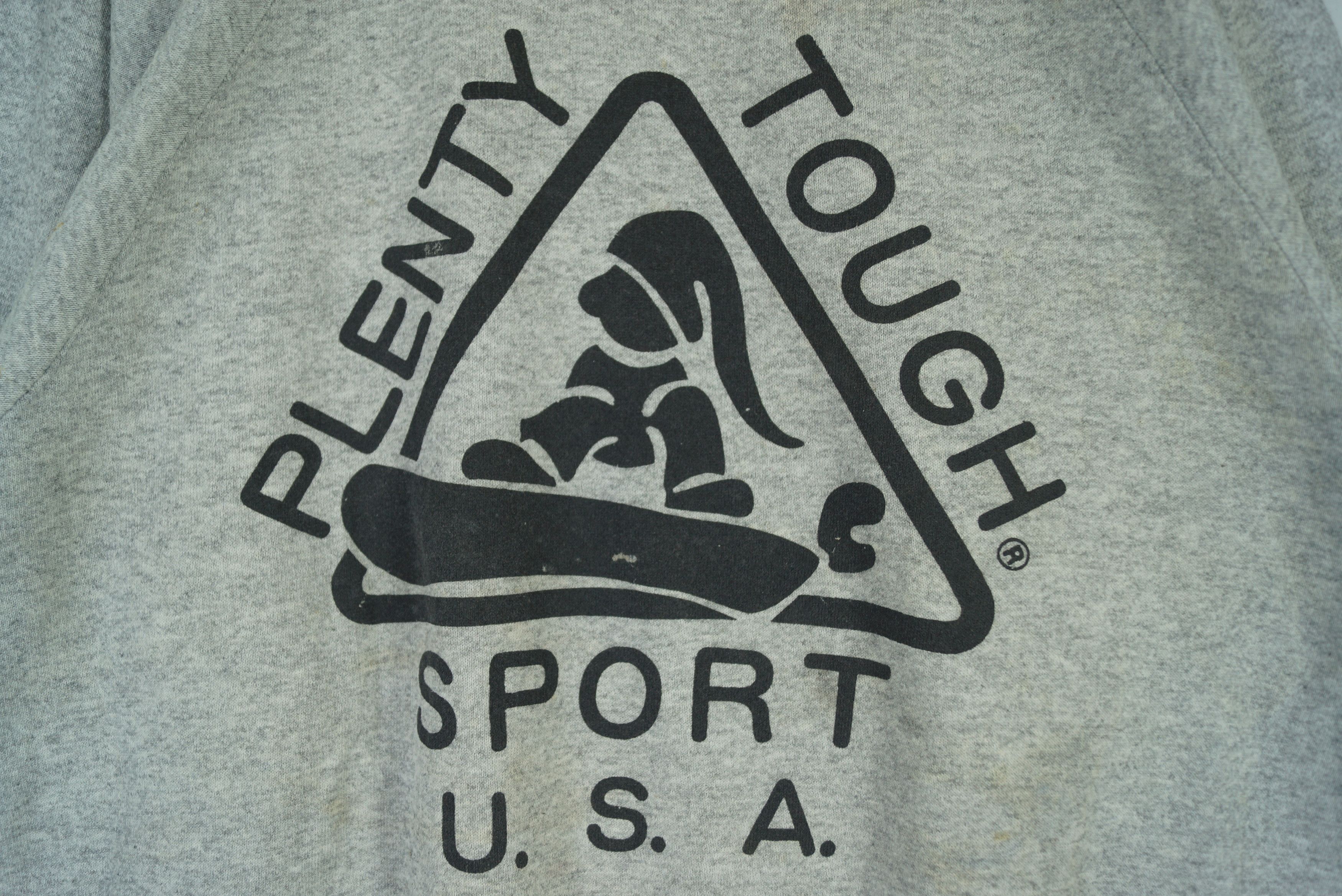 Vintage Plenty Tough Sport Vintage Swaetshirt Big Logo Size US L / EU 52-54 / 3 - 2 Thumbnail