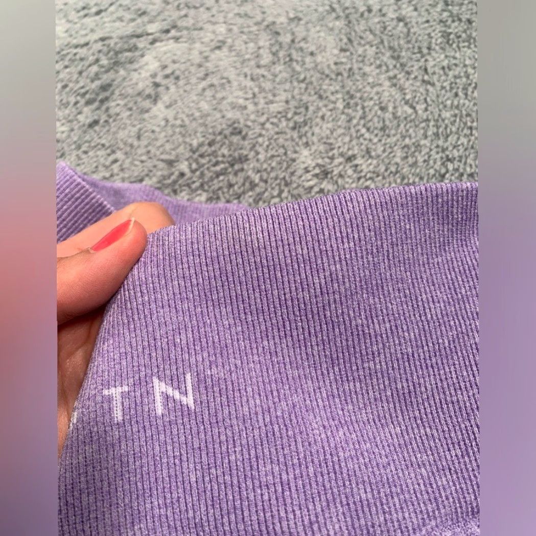 Vintage NVGTN Purple Scrunch Shorts XS Women Regular Athletic XS Purple NVGTN Scrunch Shorts Women” Size 26" / US 2 / IT 38 - 3 Thumbnail