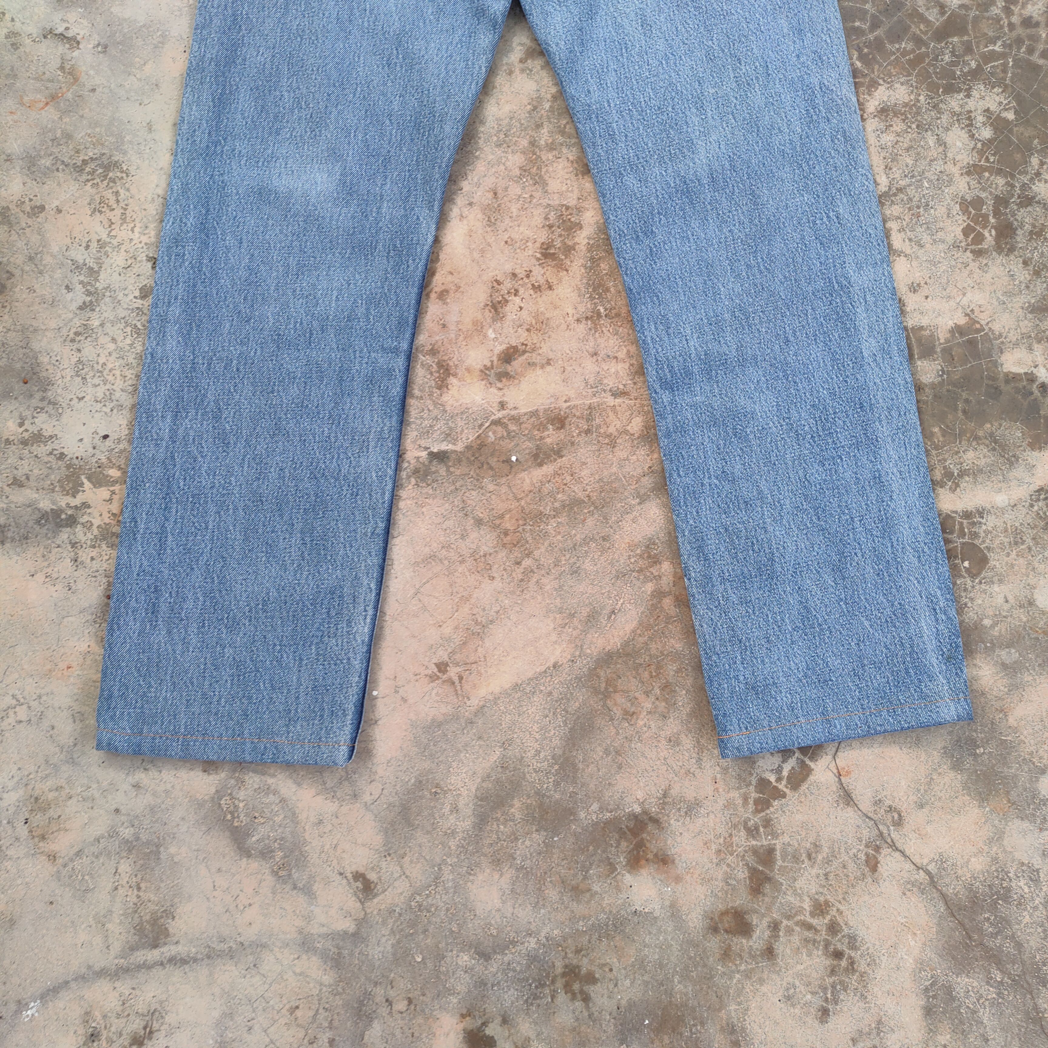 Levi's Vintage Clothing W32 LEVI'S 505 FADED DISTRESSED DENIM JEAN PANTS Size US 32 / EU 48 - 11 Thumbnail