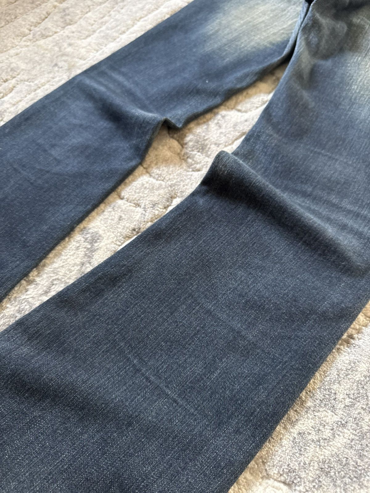 Tornado Mart Tornado Mart Style Studded Tribal Trim Pocket Flared Jeans Size US 27 - 18 Thumbnail