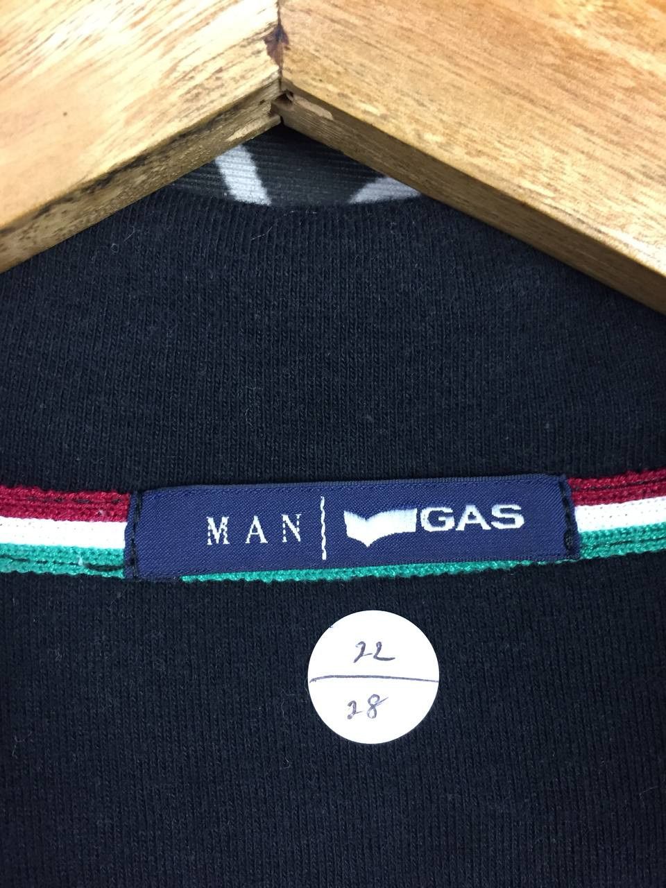 GAS GAS Made In Italy Smart Casual Open Collar Polo Shirt Size US L / EU 52-54 / 3 - 8 Thumbnail