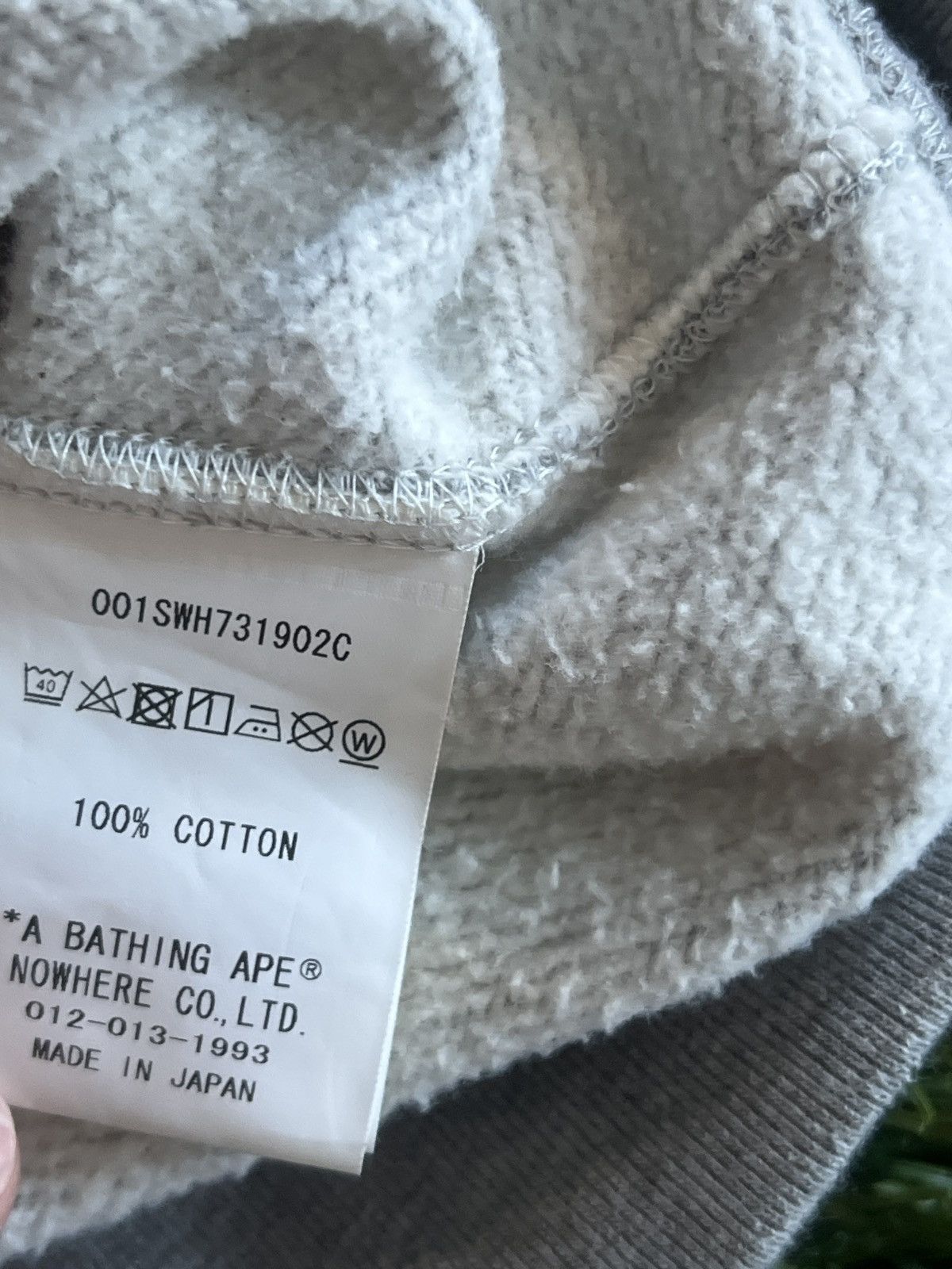 Bape × October's Very Own Bape_OVO Credit Card Sweatshirt Size US XL / EU 56 / 4 - 7 Thumbnail