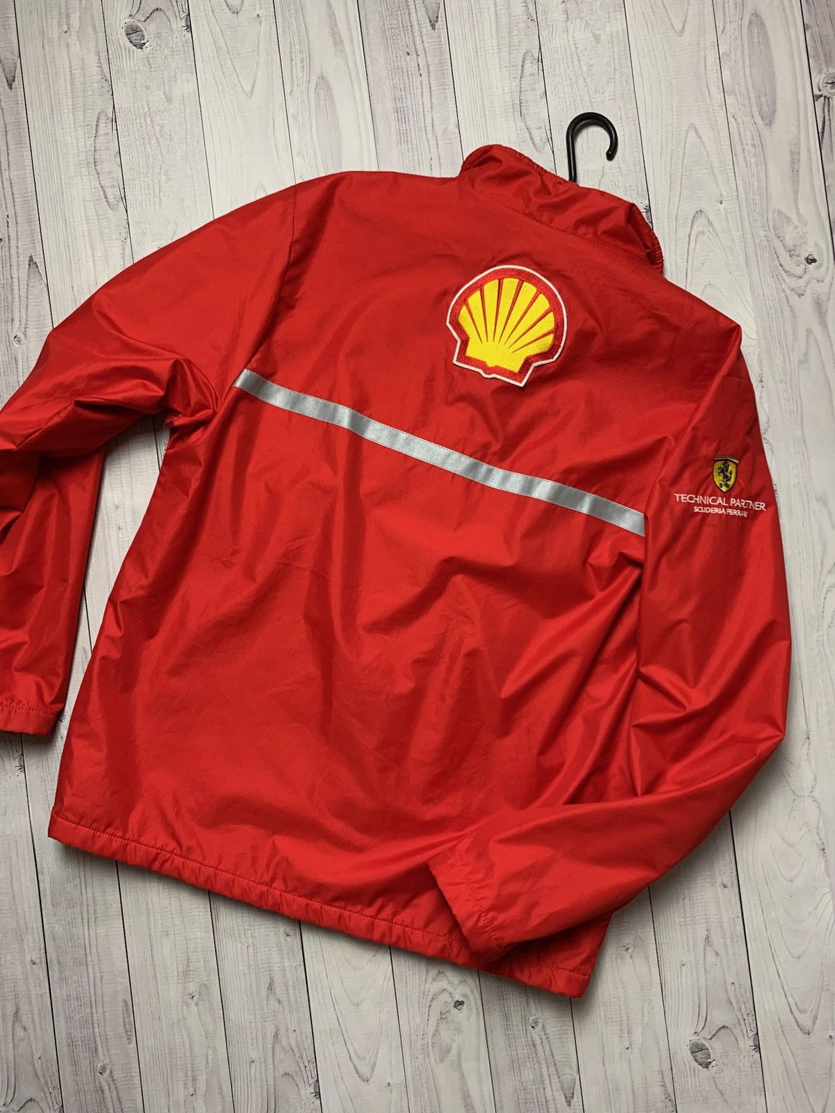 Vintage Ferrari shell racing jacket Size L Size US L / EU 52-54 / 3 - 2 Thumbnail