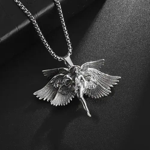 Vintage Vintage Angel Wings Necklace Size ONE SIZE - 2 Thumbnail