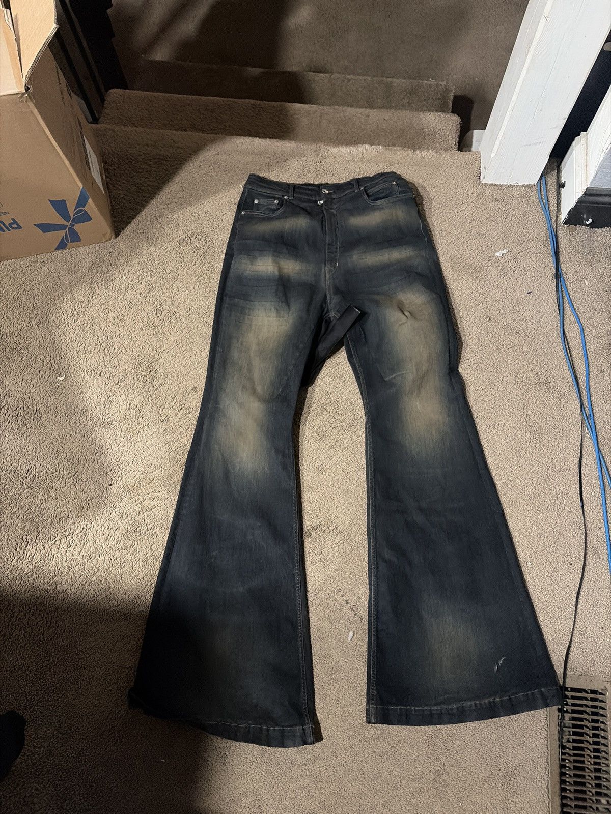 Rick Owens Rick owens bolan bootcut jeans Size US 34 / EU 50 - 5 Thumbnail