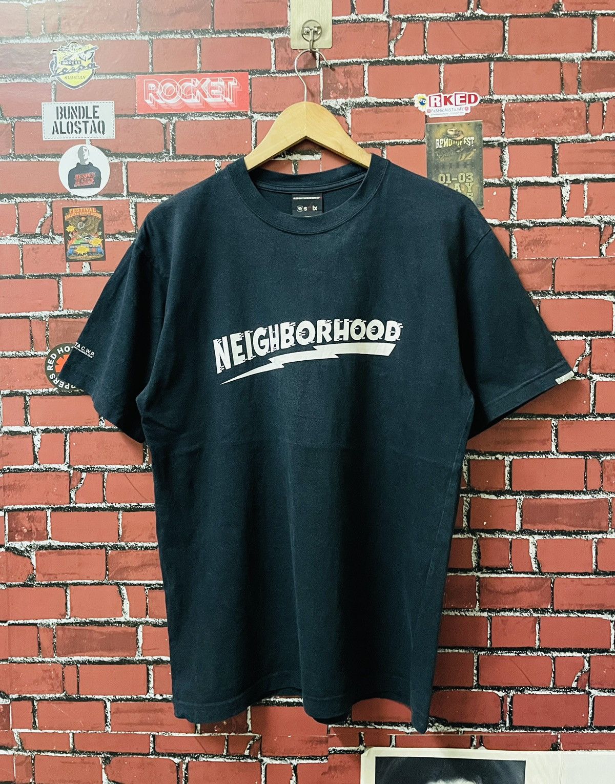 Neighborhood NEIGHBORHOOD RACING TEAM (SAVAGE CLASSIX ) TEE Size US M / EU 48-50 / 2 - 1 Thumbnail