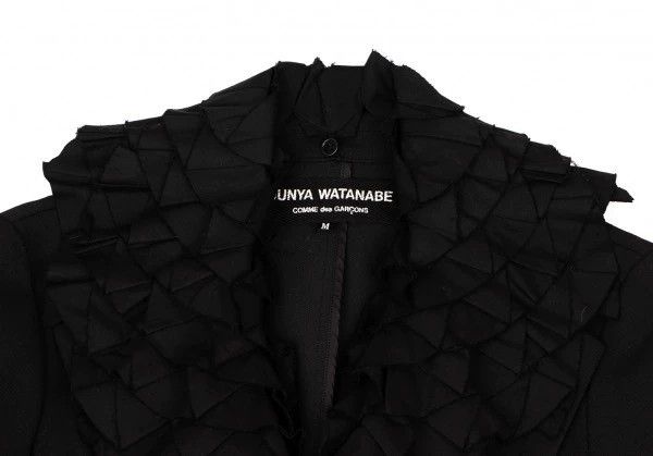 Comme des Garcons Comme Des Garcons Black Retro Lace Design Blazer Size M / US 6-8 / IT 42-44 - 5 Thumbnail