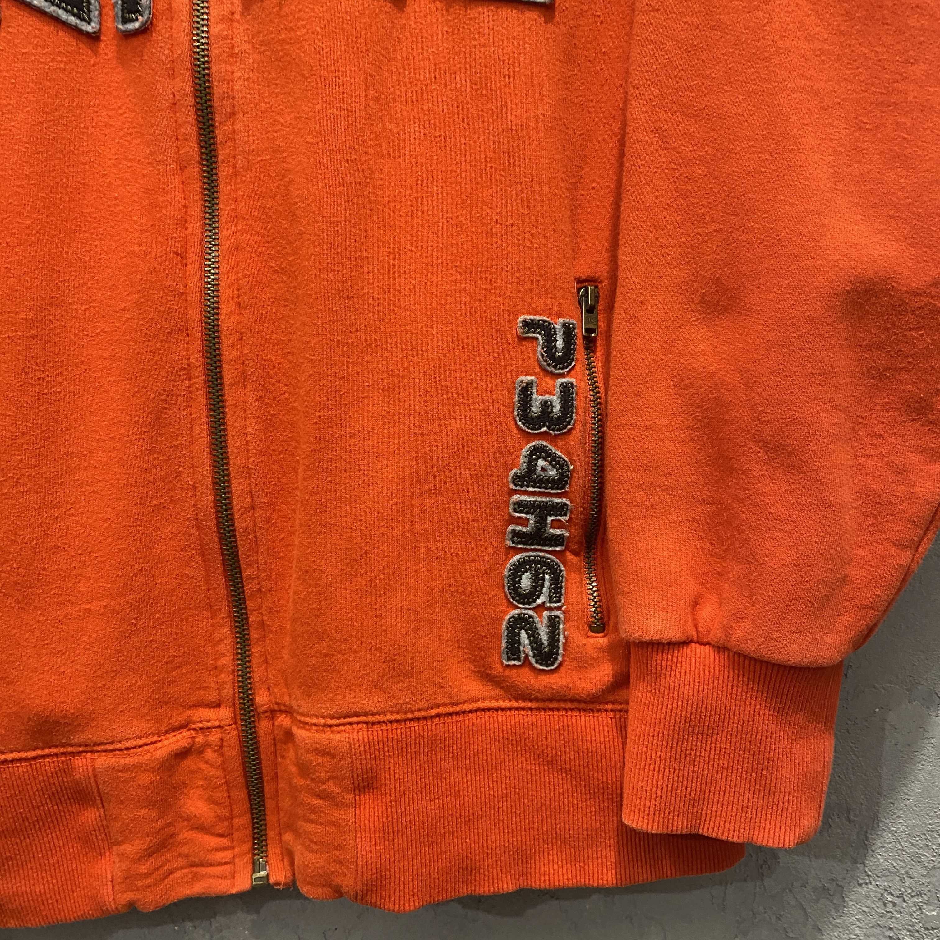 Vintage Industrial orange swag zip-up - XL Size US XL / EU 56 / 4 - 4 Thumbnail