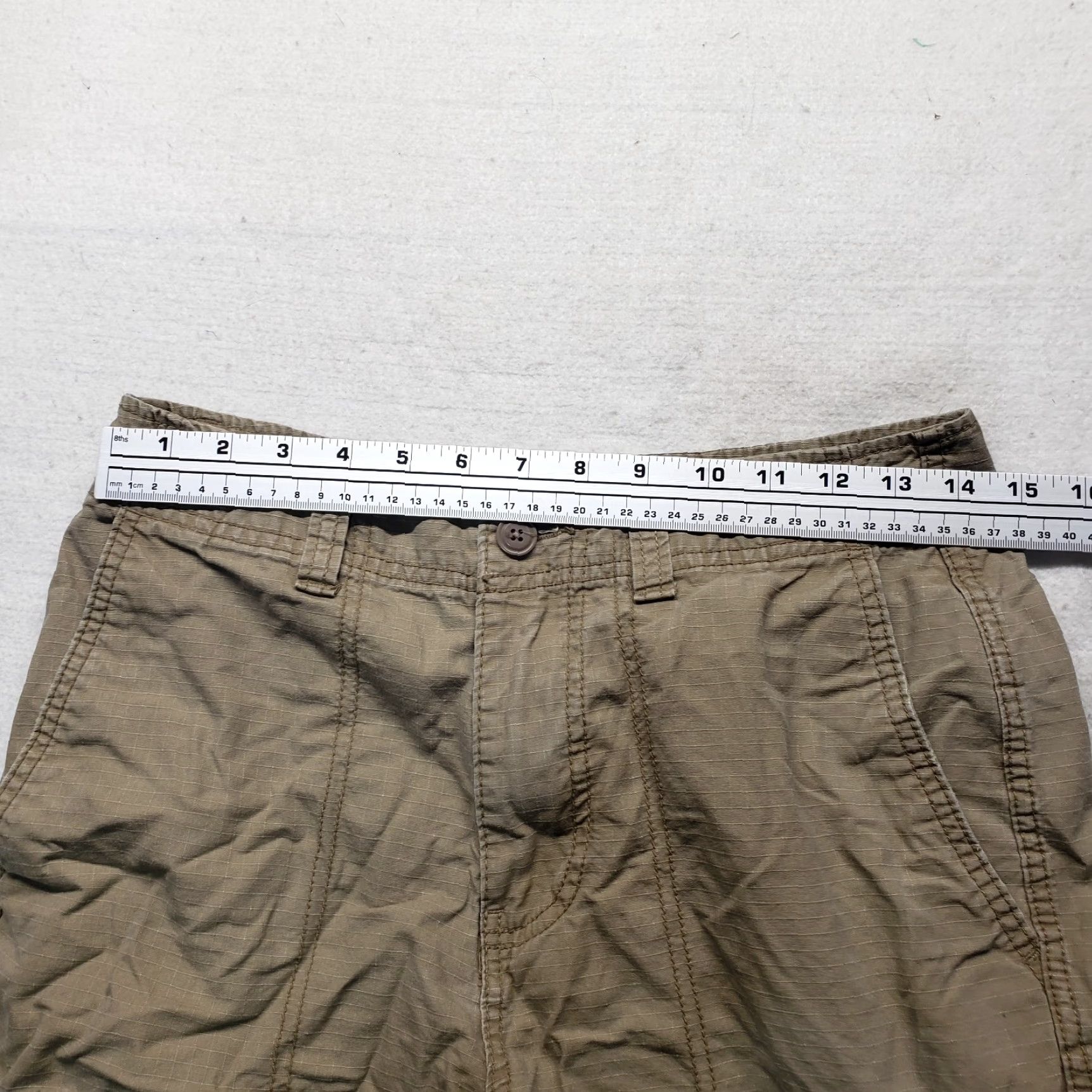 Vintage VINTAGE Goodfellow Cargo Shorts Men 28 Brown Tan Short Adult Size 28 Mens Size US 28 / EU 44 - 3 Thumbnail