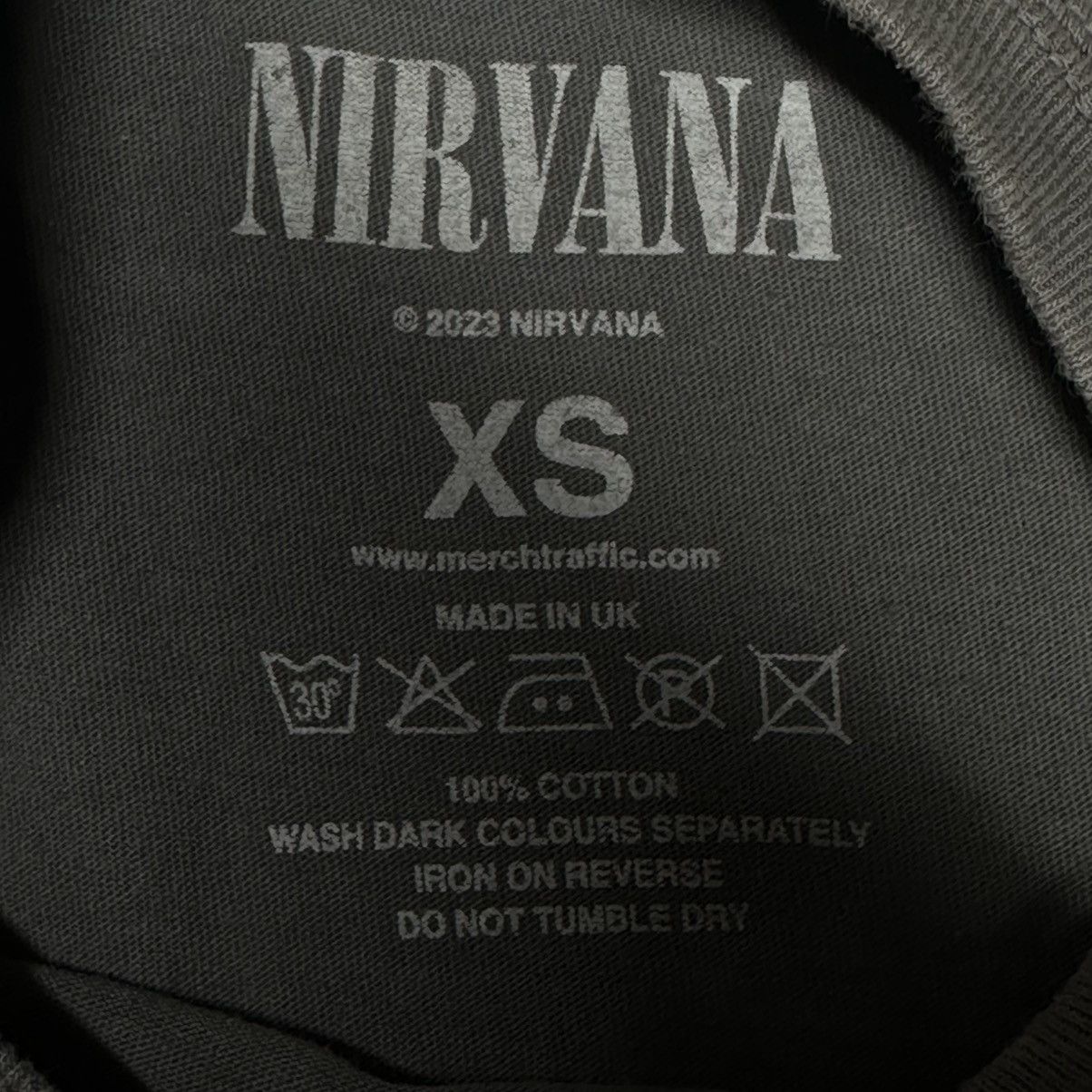 Nirvana VTG Adult Nirvana Tank Top Gray Size XS Band Rock 00s USA Size US XS / EU 42 / 0 - 6 Thumbnail