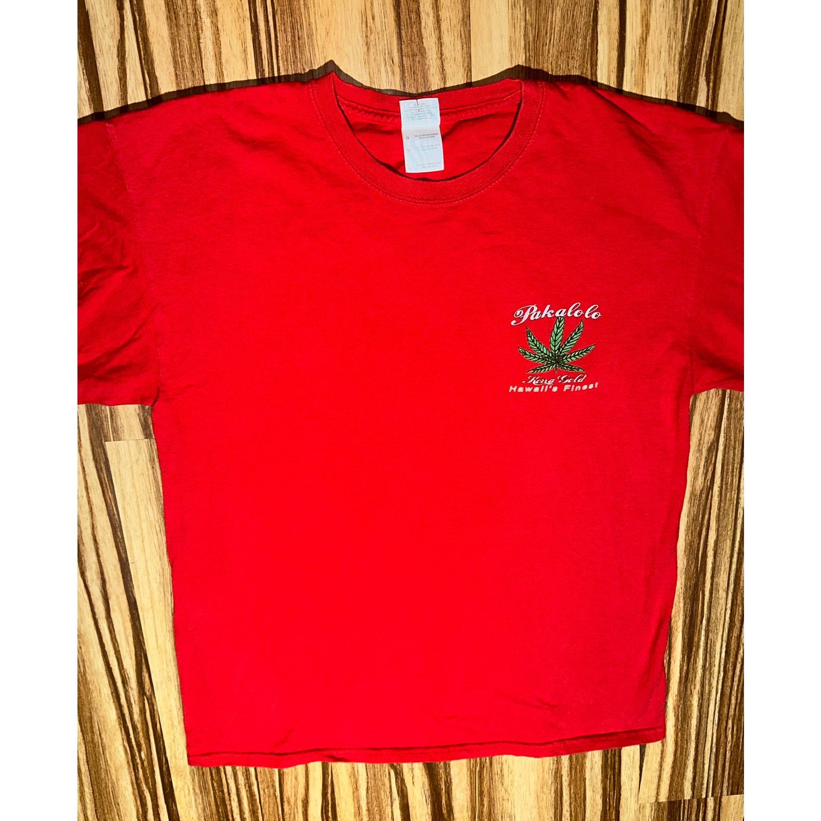 & Other Stories Pakalolo Kona Gold Hawaii’s Finest Red Tshirt Size Large Size US L / EU 52-54 / 3 - 3 Thumbnail