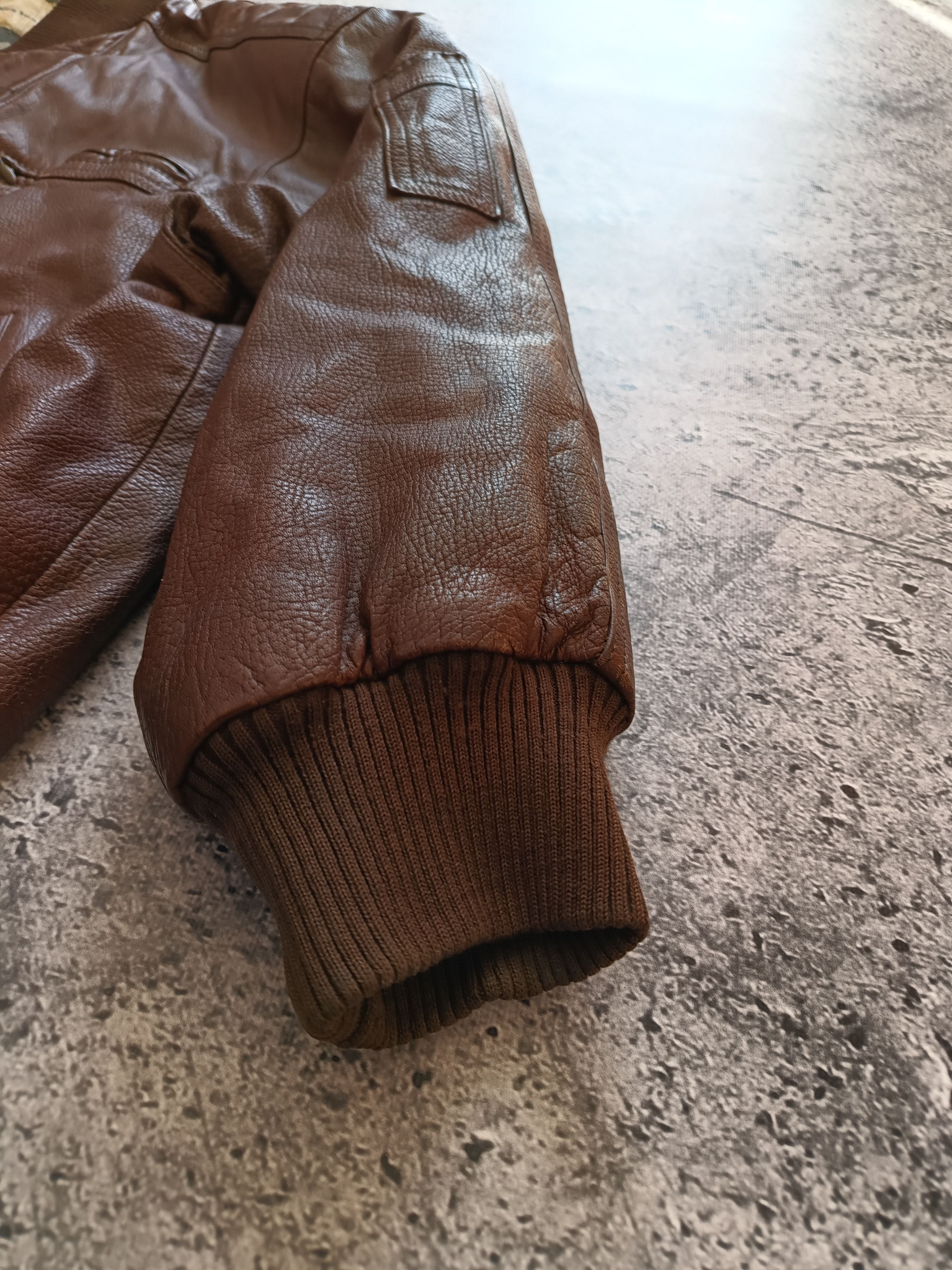 Vintage Vintage 90s Leather Motorcycle Jacket Premium Leather Size US M / EU 48-50 / 2 - 8 Thumbnail