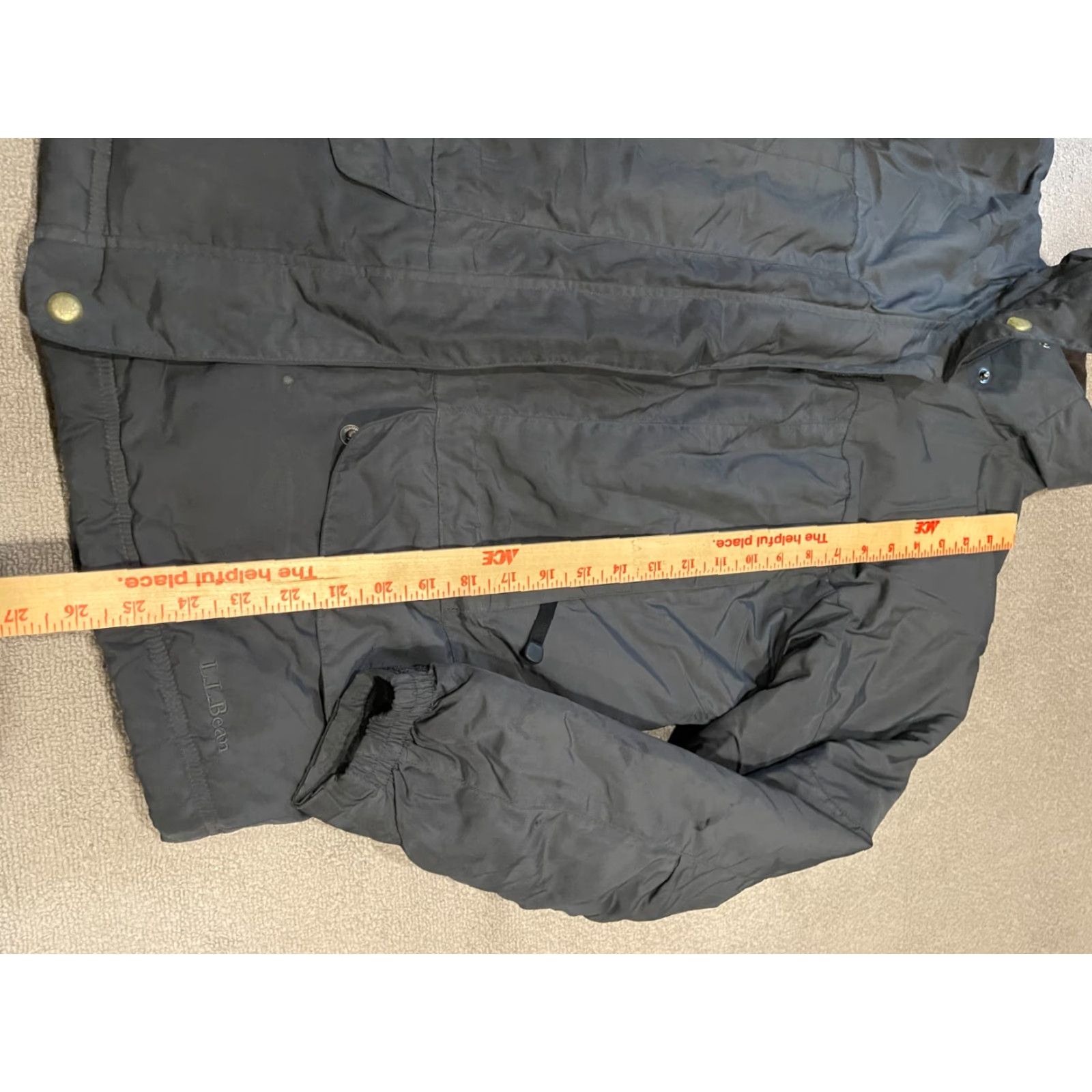 Vintage L.L. Bean Ski Jacket Womens Petite M P Black Jacket Womens Petite M P Black Size M / US 6-8 / IT 42-44 - 2 Thumbnail