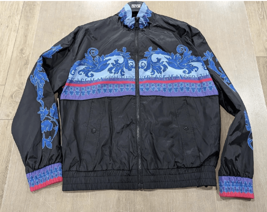 Versace Jeans Couture Versace Jeans Couture 50D Placed Animalier Track Jacket Size US M / EU 48-50 / 2 - 1 Thumbnail