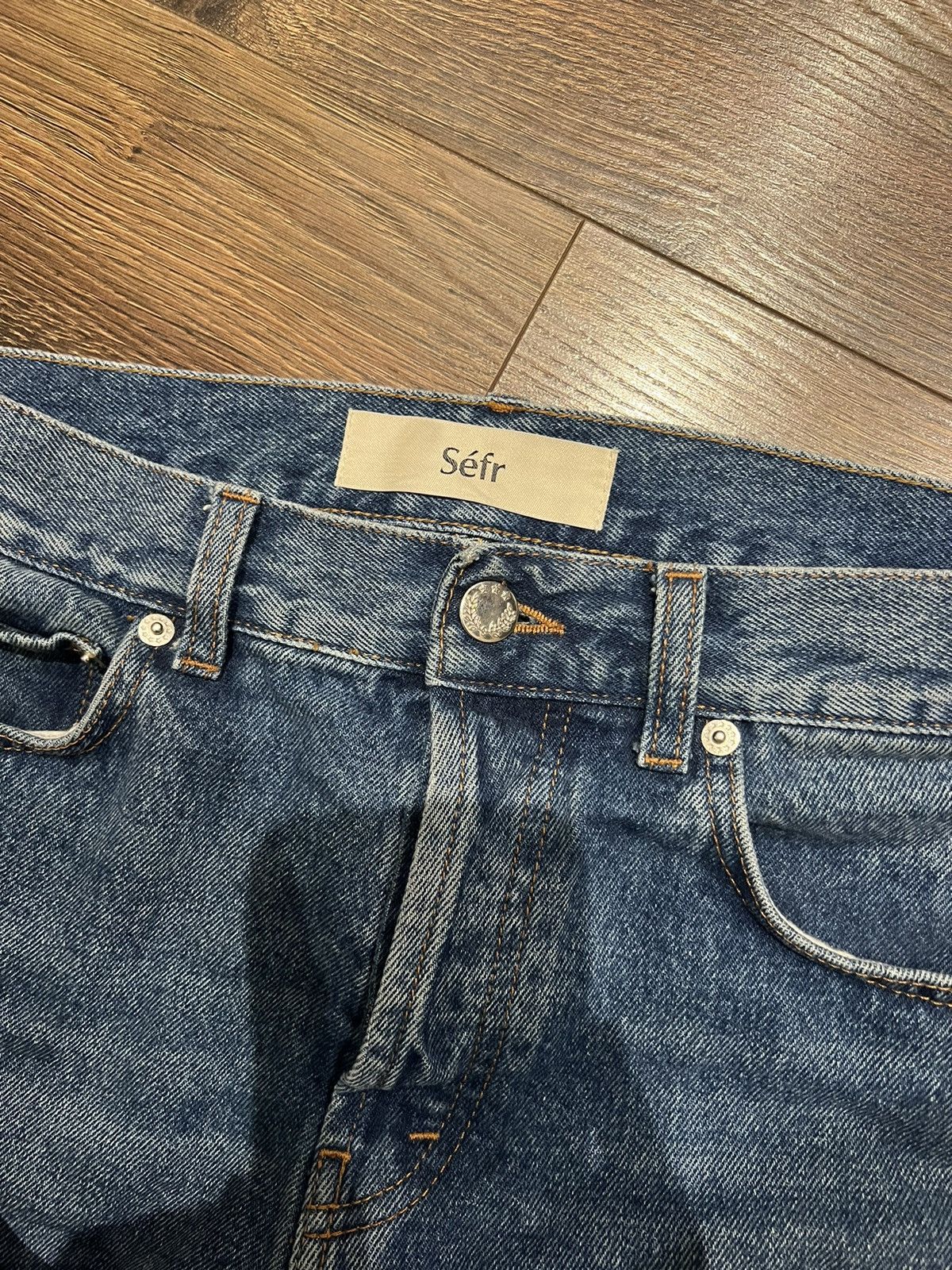 Sefr Sefr Straight Cut Jeans Size US 29 - 6 Thumbnail