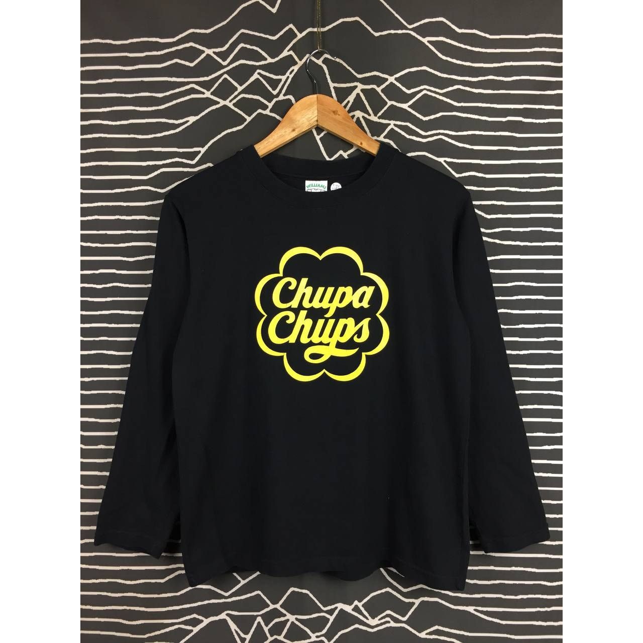 Other Chupa Chups Candy Big Logo Long Sleeve Spell Out Tee Size US S / EU 44-46 / 1 - 1 Thumbnail