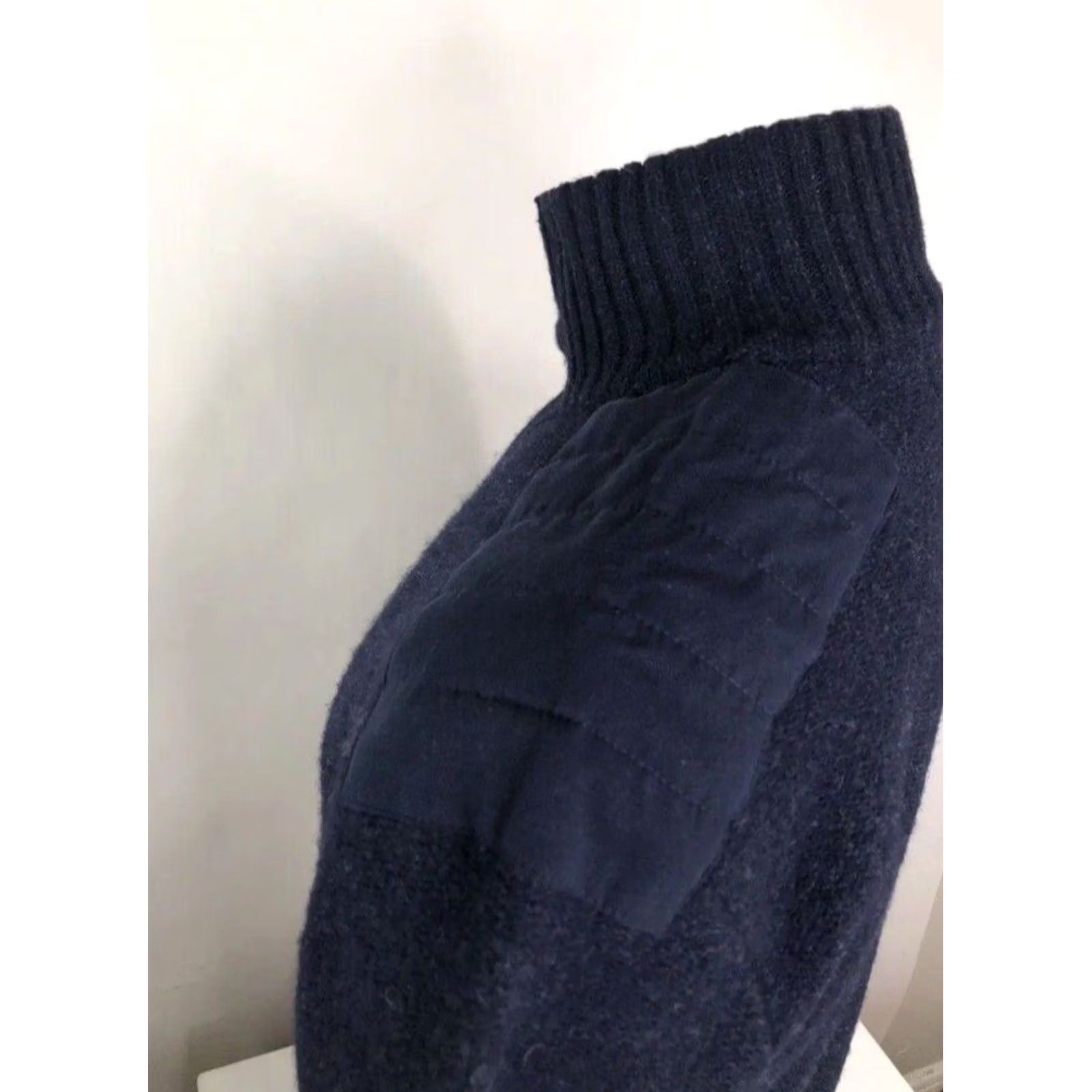 Ralph Lauren POLO RALPH LAUREN - MILITARY Shoulder Patch LAMBSWOOL Knit Mens S Sweater Size US S / EU 44-46 / 1 - 3 Thumbnail