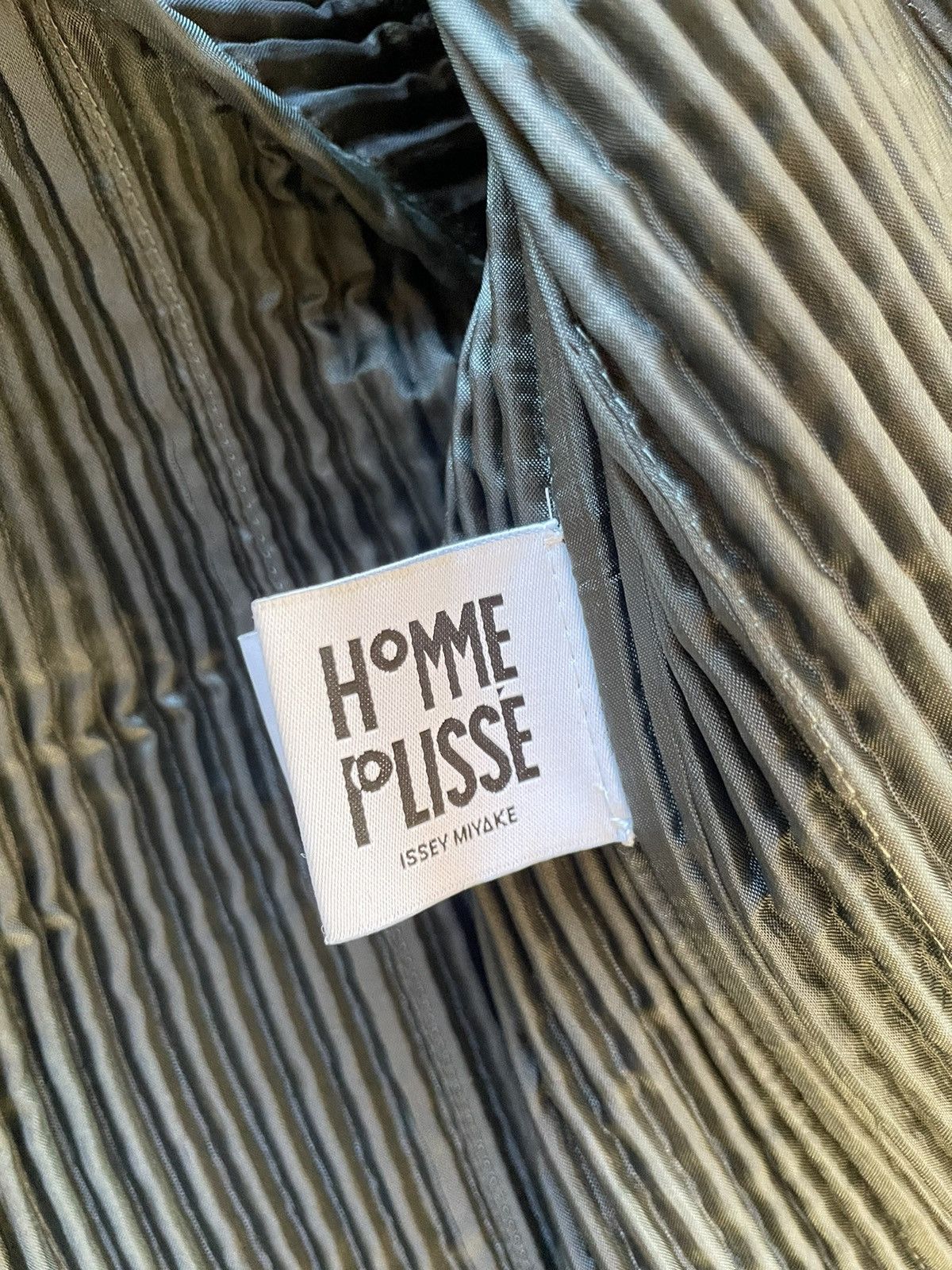 Homme Plisse Issey Miyake Issey Miyake Homme Plisse Pleated Overcoat Forest Green Sz 3 Size US L / EU 52-54 / 3 - 7 Thumbnail