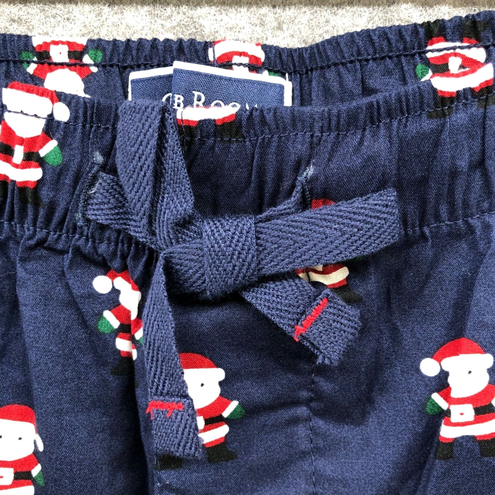 Club Room VINTAGE Club Room Men’s Christmas Pajama Pants XXL Navy Cotton Holiday Sleepwear Size US 39 - 7 Thumbnail