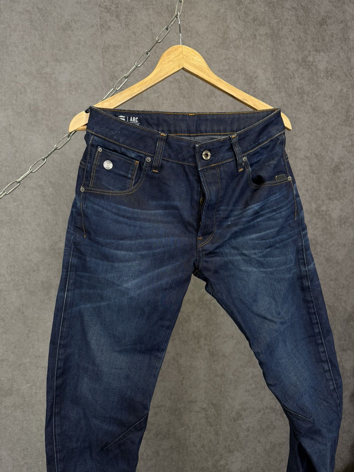 G-Star G Star Raw asymmetric jeans Size US 30 / EU 46 - 3 Thumbnail