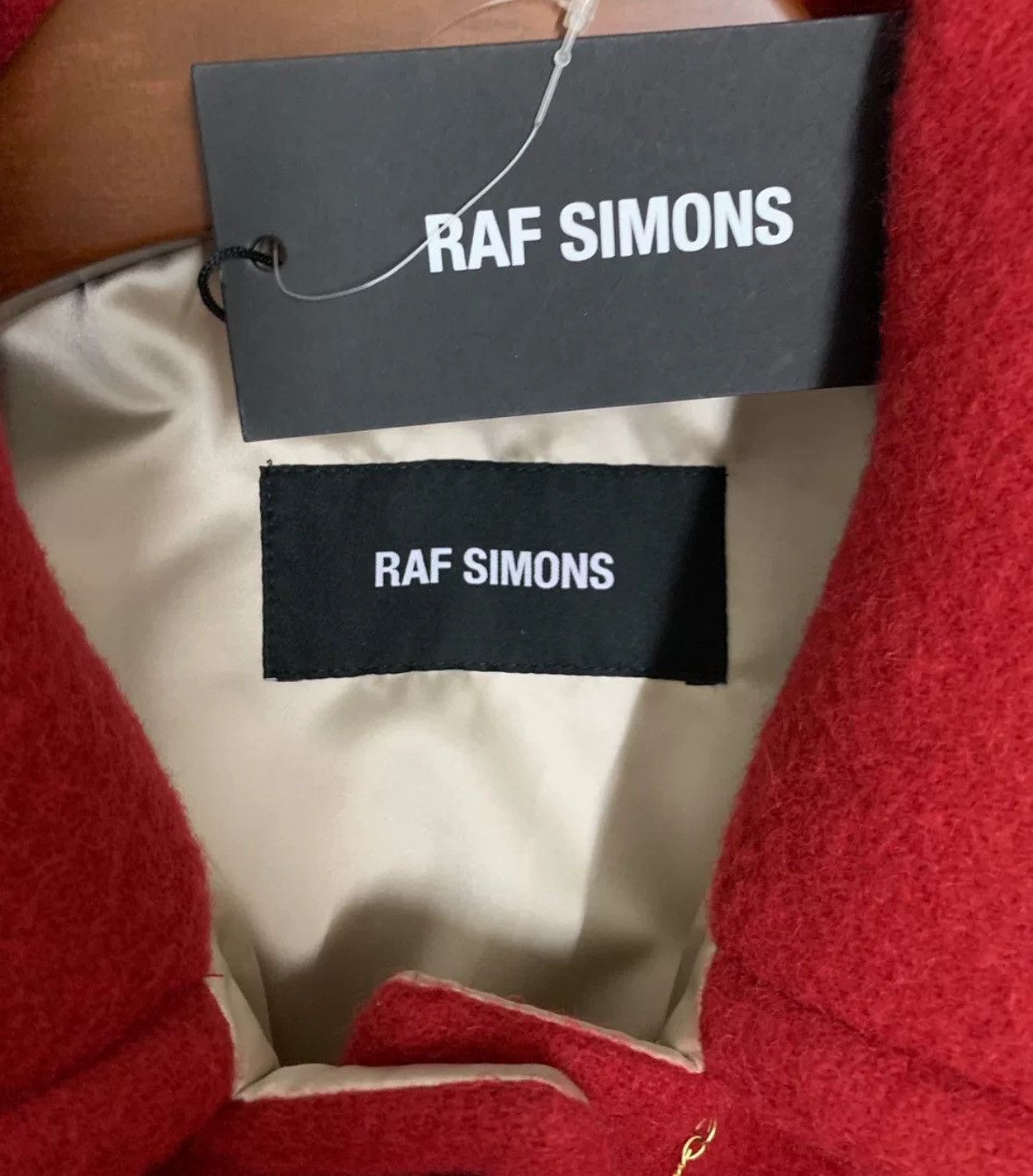 Raf Simons RAF SIMONS AW18 fashion show heavy-duty woolen coat Size US S / EU 44-46 / 1 - 5 Thumbnail