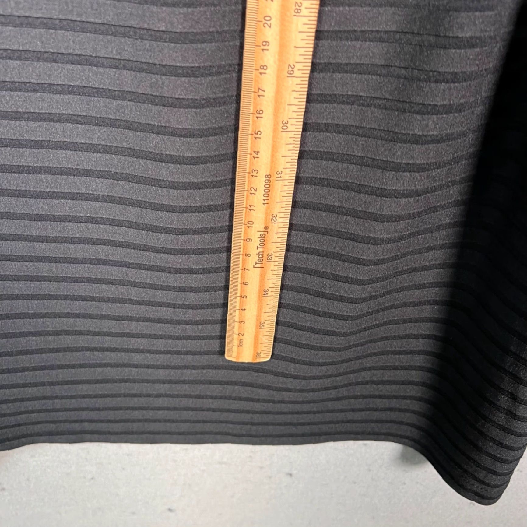 Joseph Ribkoff Joseph Ribkoff Womens Dress Cap Sleeve V-Neck Striped Sheath Black 10 Size L / US 10 / IT 46 - 6 Thumbnail