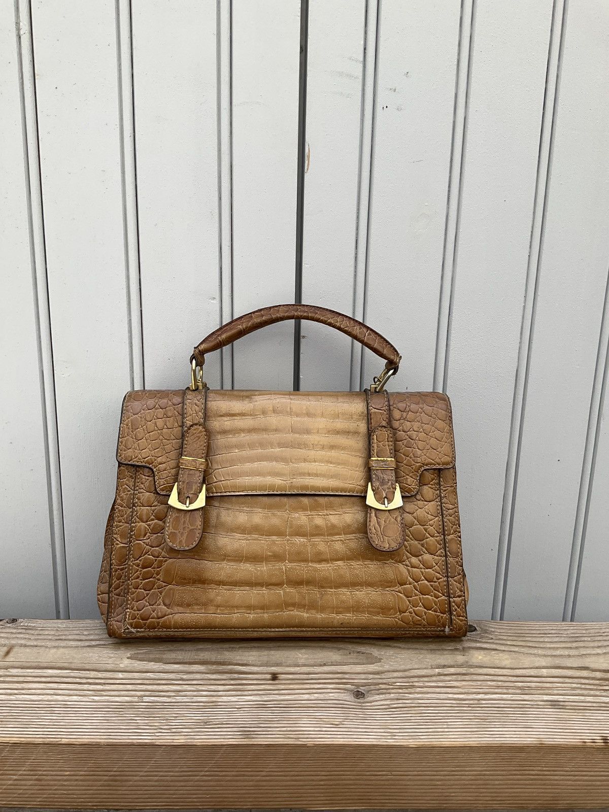 Vintage Vintage shoulder bag, python leather Size ONE SIZE - 2 Thumbnail