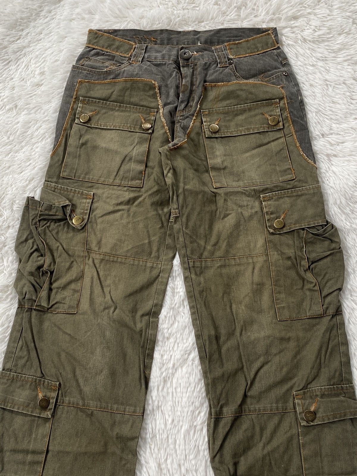 Japanese Brand 🔥Rare🔥Unexpeted Bushpant Cargo pant Multipocket Size US 28 / EU 44 - 7 Thumbnail
