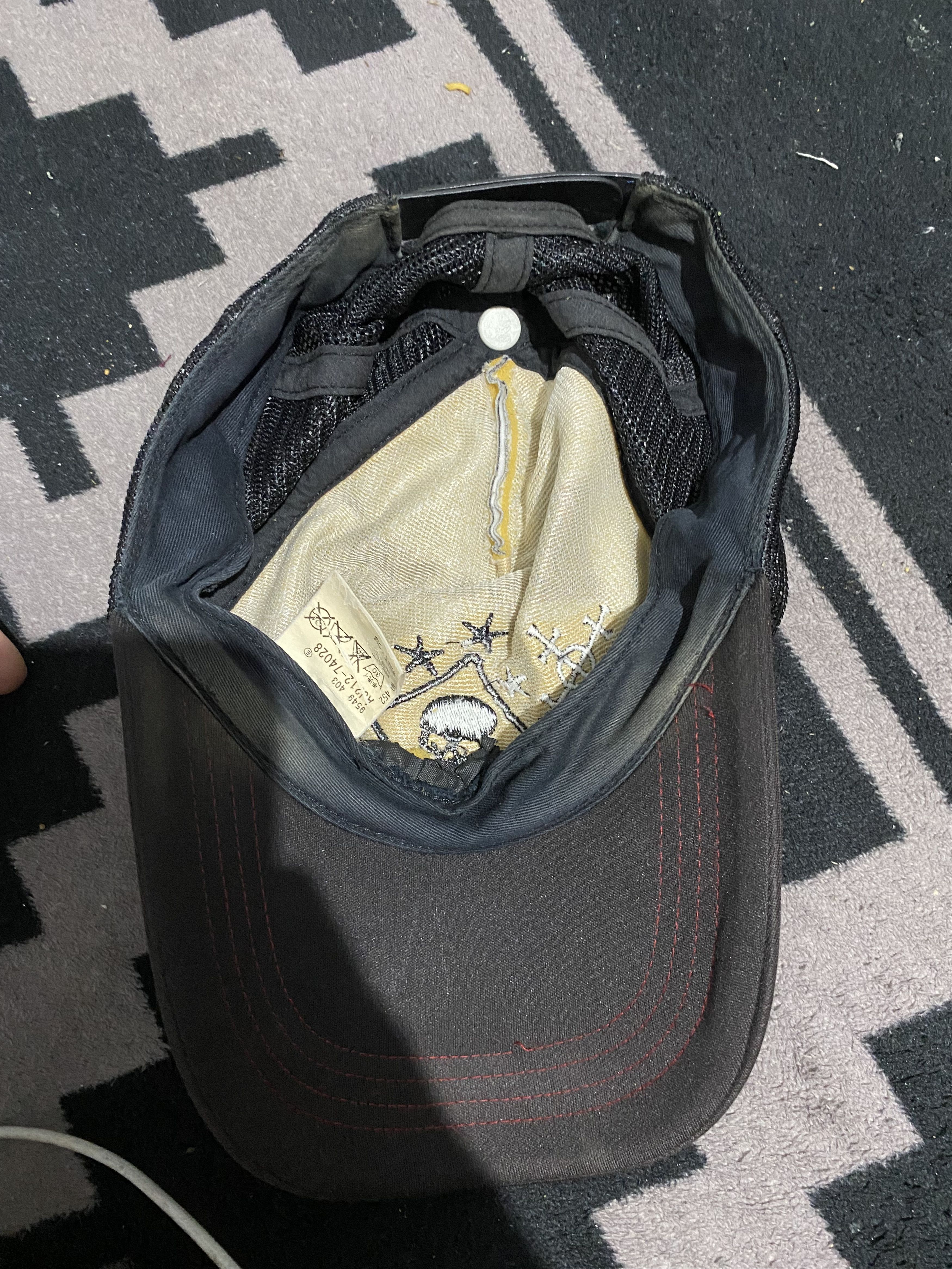 Japanese Brand Hardcore rider punk trucker hats kapital style Size ONE SIZE - 3 Thumbnail
