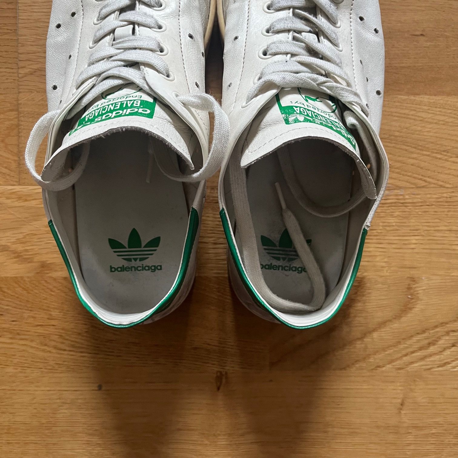 Adidas × Balenciaga Balenciaga x adidas Stan Smith Size US 10 / EU 43 - 2 Thumbnail