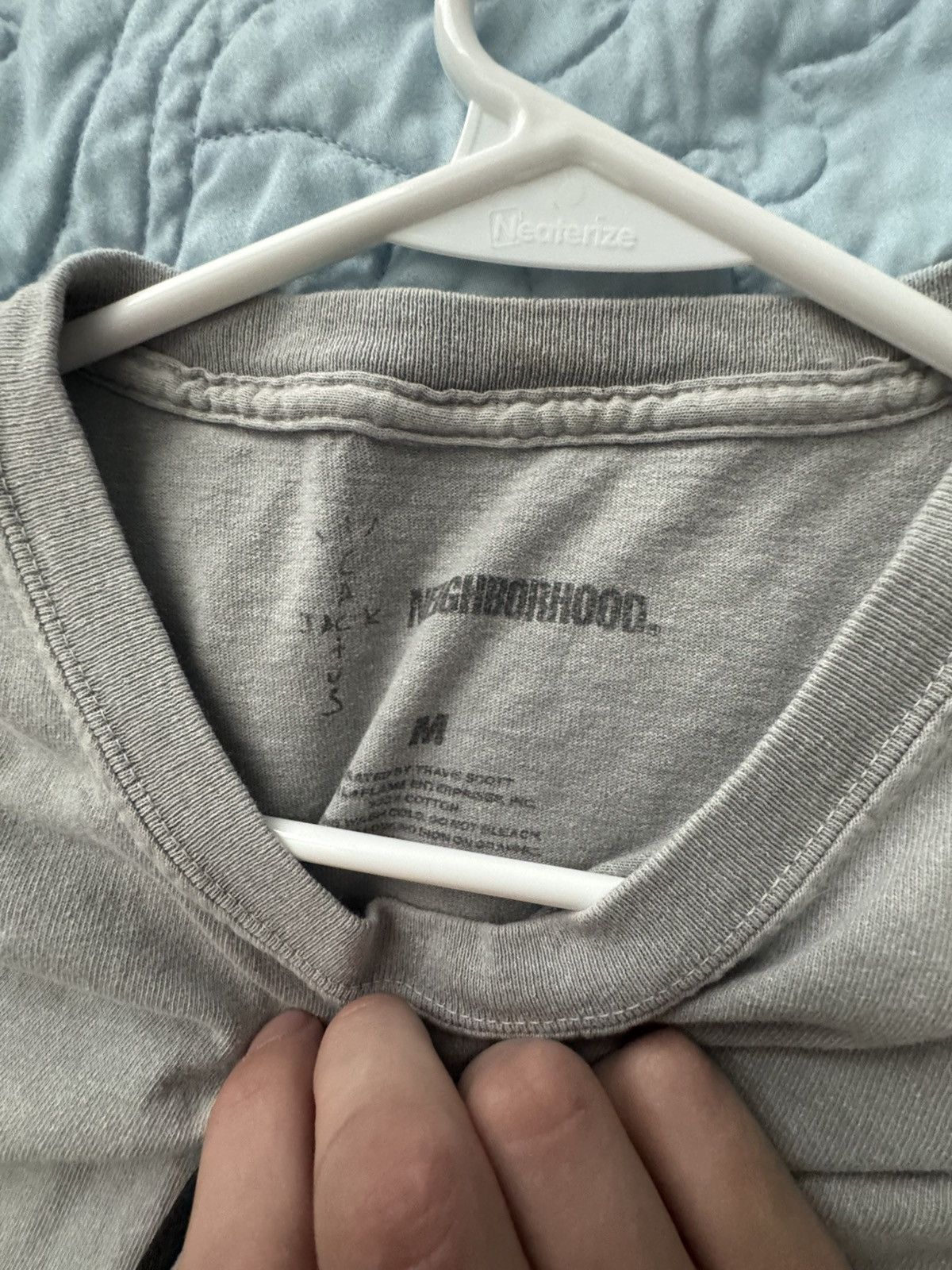 Travis Scott travis scott neighborhood tee Size US M / EU 48-50 / 2 - 3 Thumbnail
