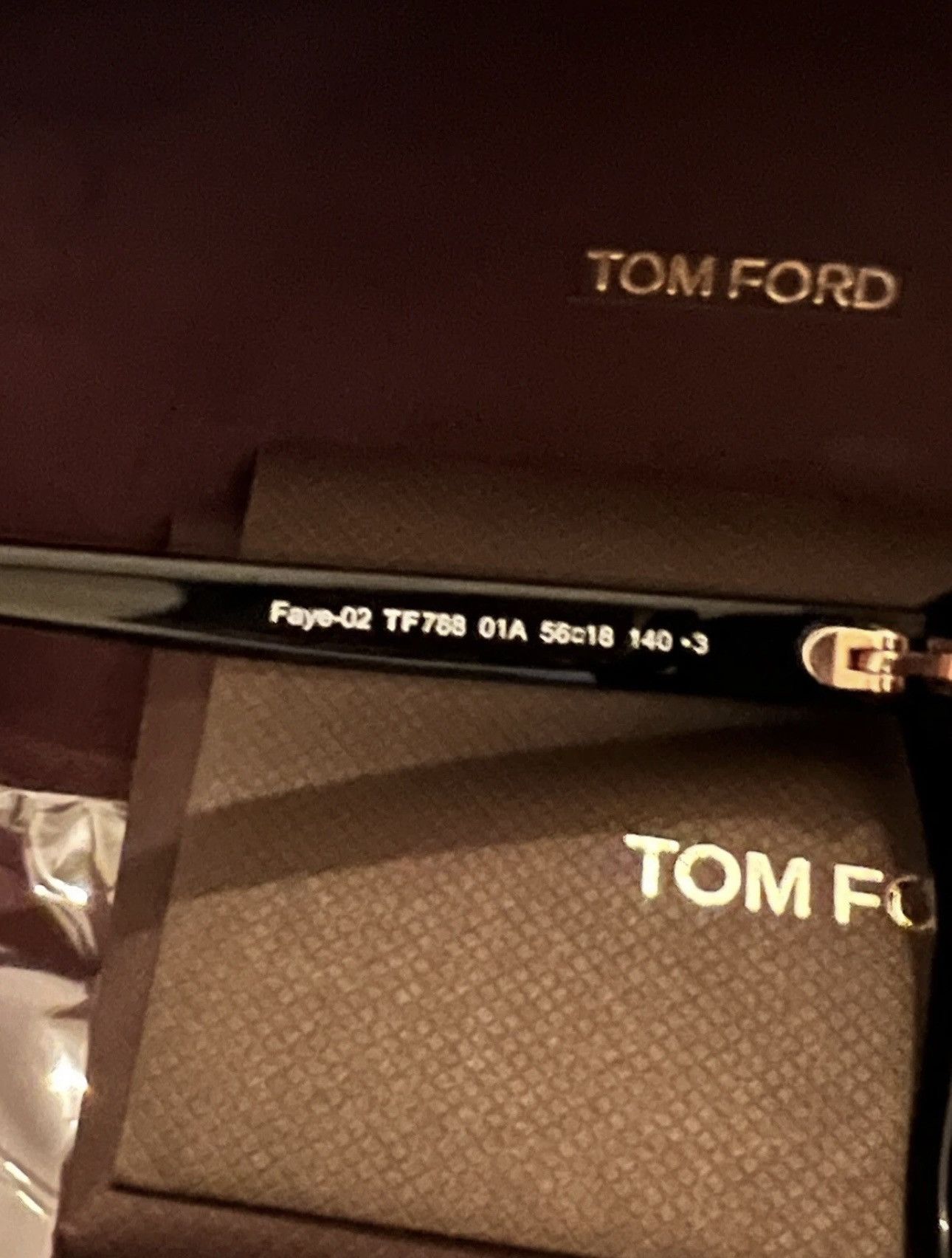 Tom Ford Tom Ford ‘Faye’ Sunglasses Size ONE SIZE - 8 Thumbnail