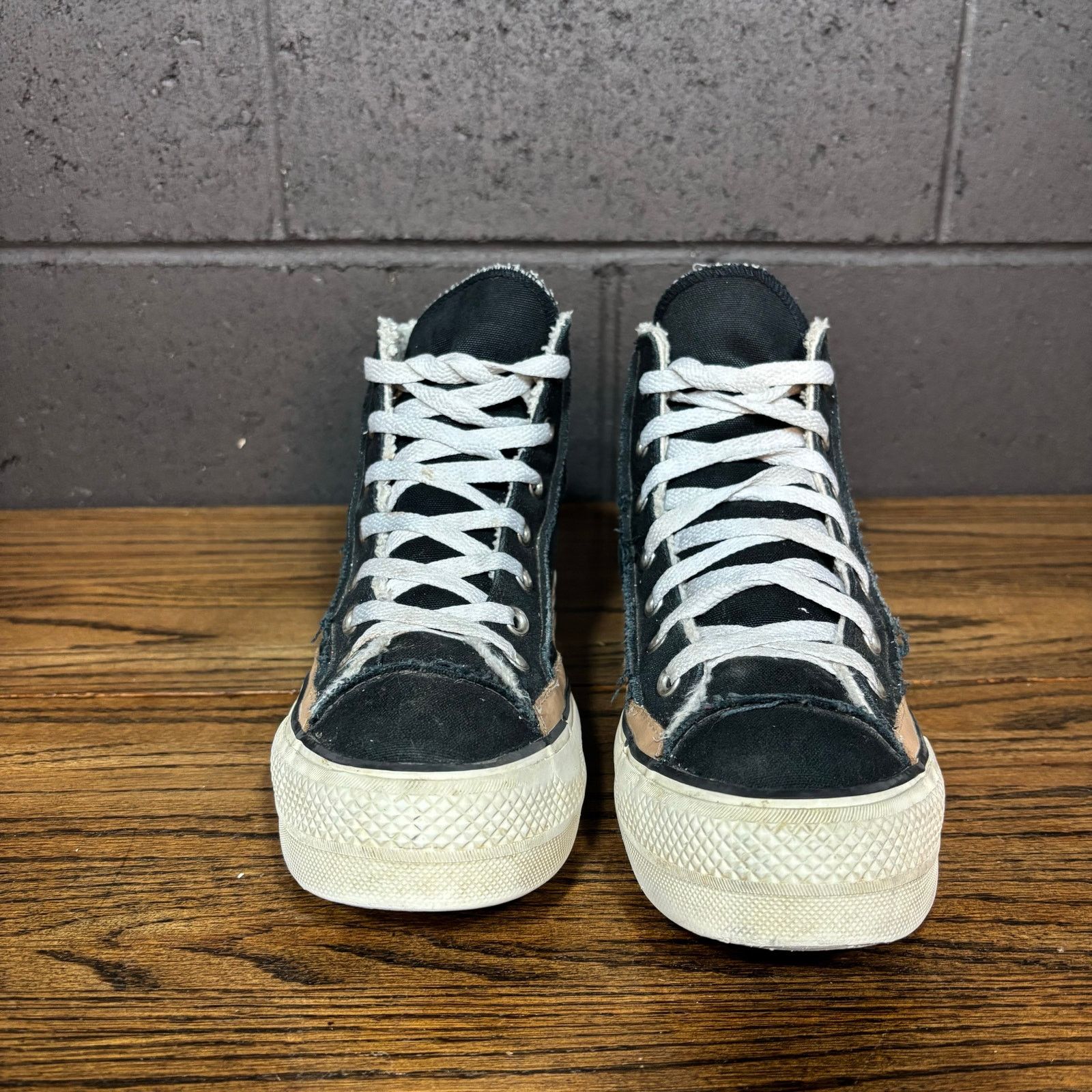 Converse Converse All Star High Top Lined Platform Shoes Men’s 7.5 Size US 7.5 / EU 40-41 - 3 Thumbnail