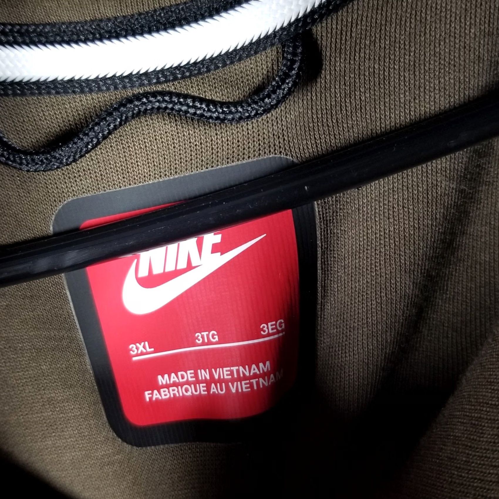 Nike Nike Tech Color-Block Full-Zip Fleece Windrunner Jacket 3XL Olive Brown Men Hoodie 198484427373 Size US XXL / EU 58 / 5 - 5 Thumbnail