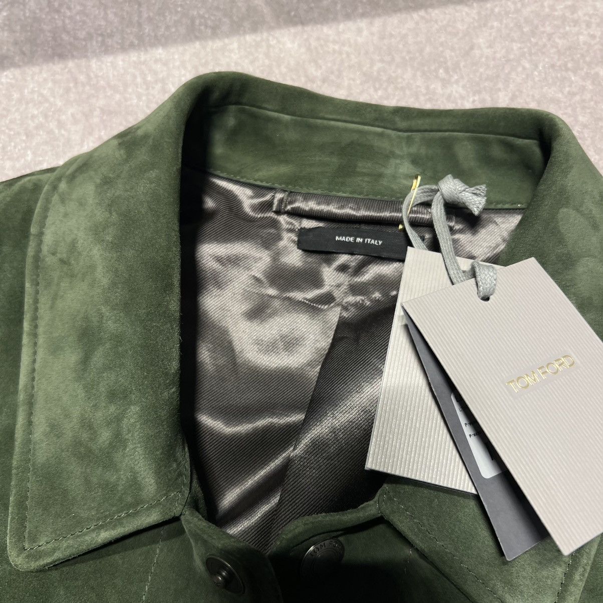 Tom Ford Tom Ford Suede Trucker Jacket Size US L / EU 52-54 / 3 - 6 Thumbnail