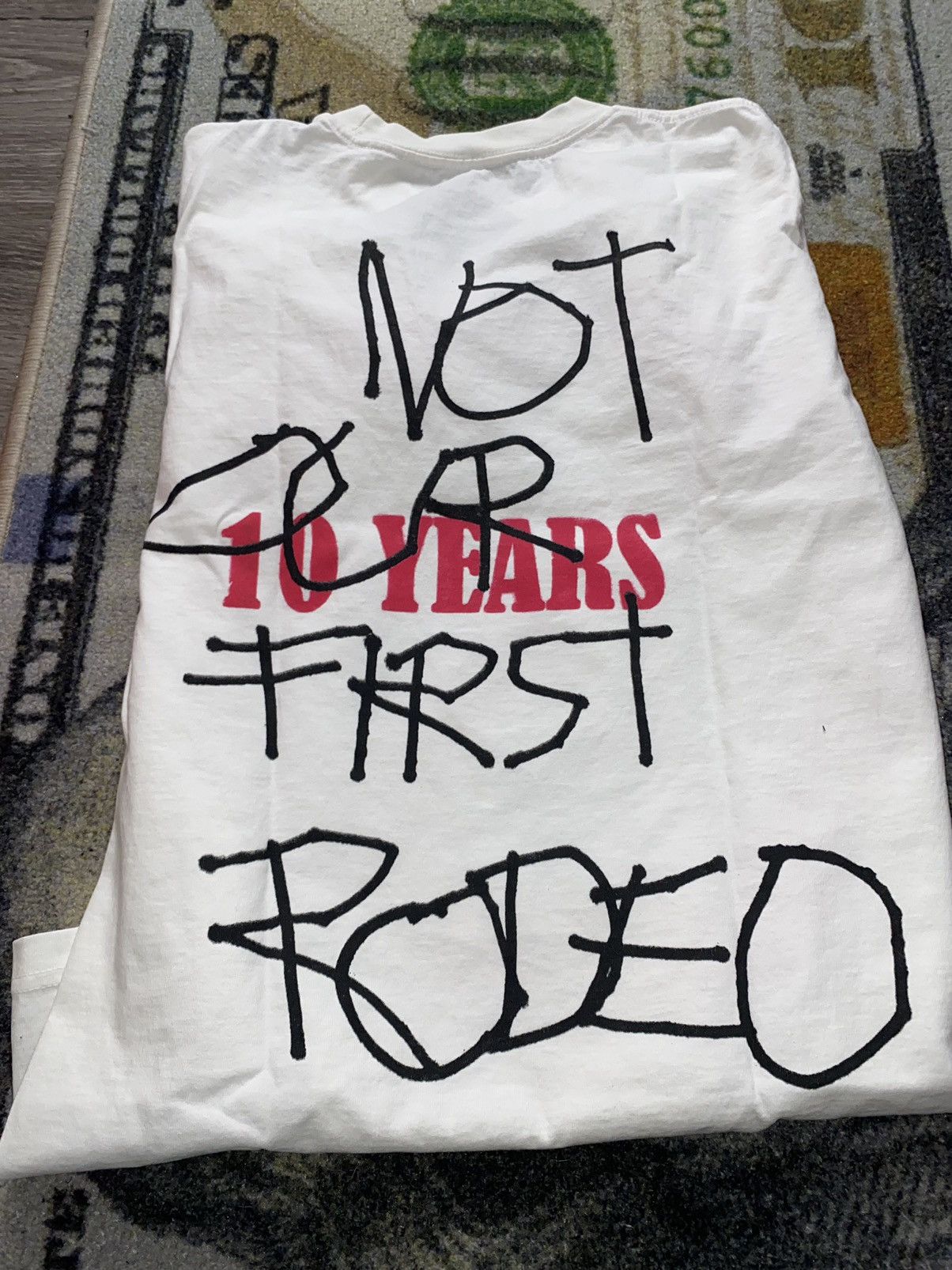 Travis Scott Cactus Jack by Travis Scott Rodeo Tee White Size US S / EU 44-46 / 1 - 1 Thumbnail