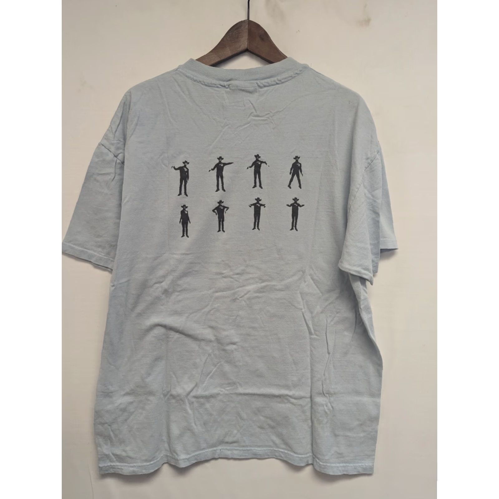 Vintage VINTAGE Beck Where's It At Turntable Odelay Shirt 90s XL Blue Album Tee AOP 96 Mens Size US XL / EU 56 / 4 - 5 Thumbnail