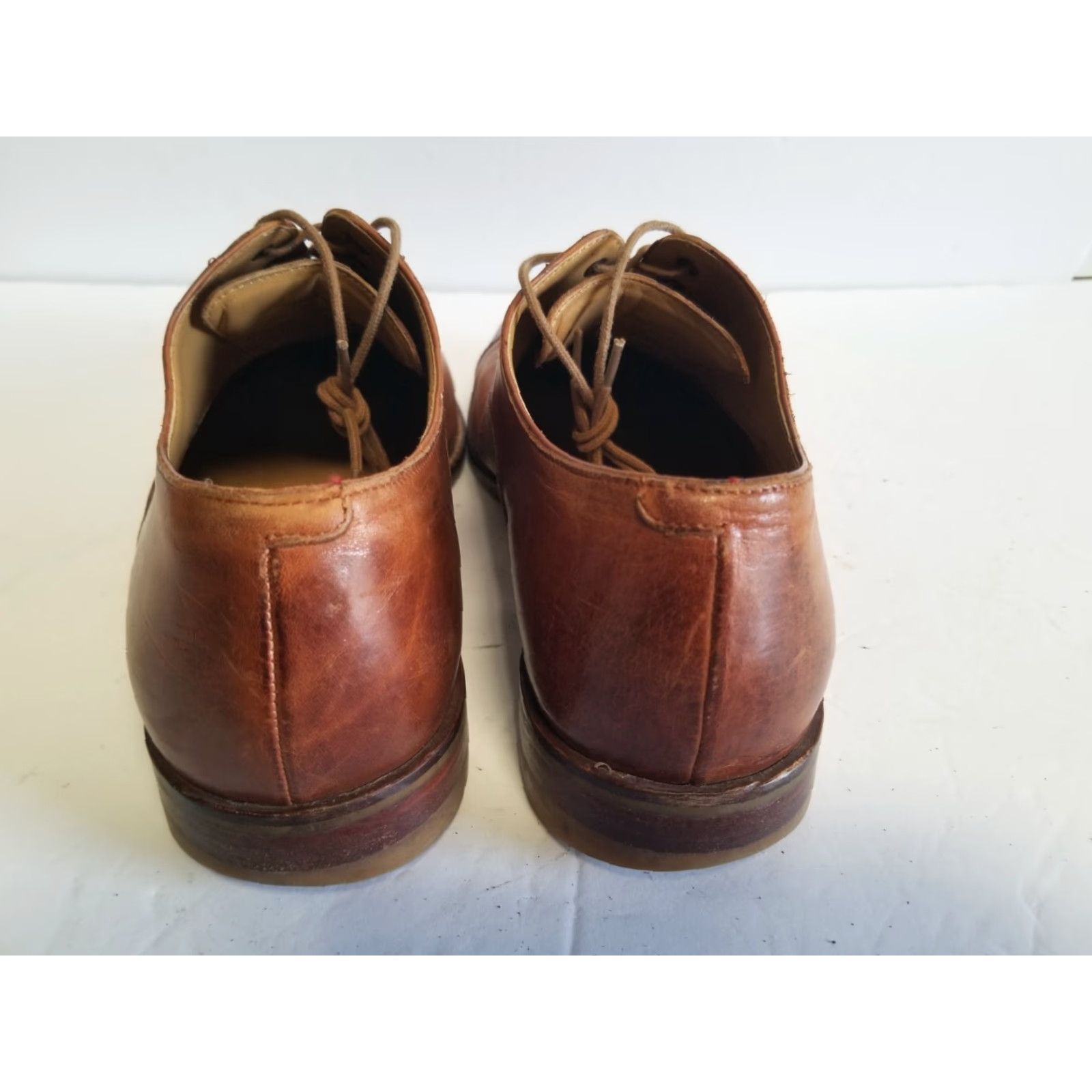 Cole Haan Cole Haan Oxford Dress Shoes Cap Toe Leather Brown 10.5 US Mens Shoes Size ONE SIZE - 3 Thumbnail