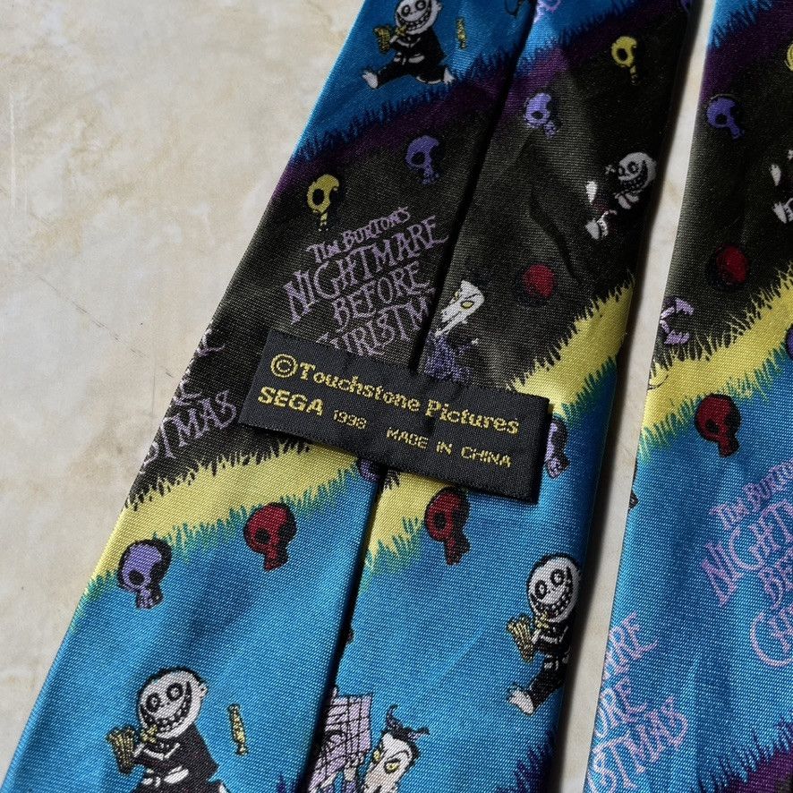 Other Vintage The Nightmare Before Christmas Tie by Sega Size ONE SIZE - 5 Thumbnail