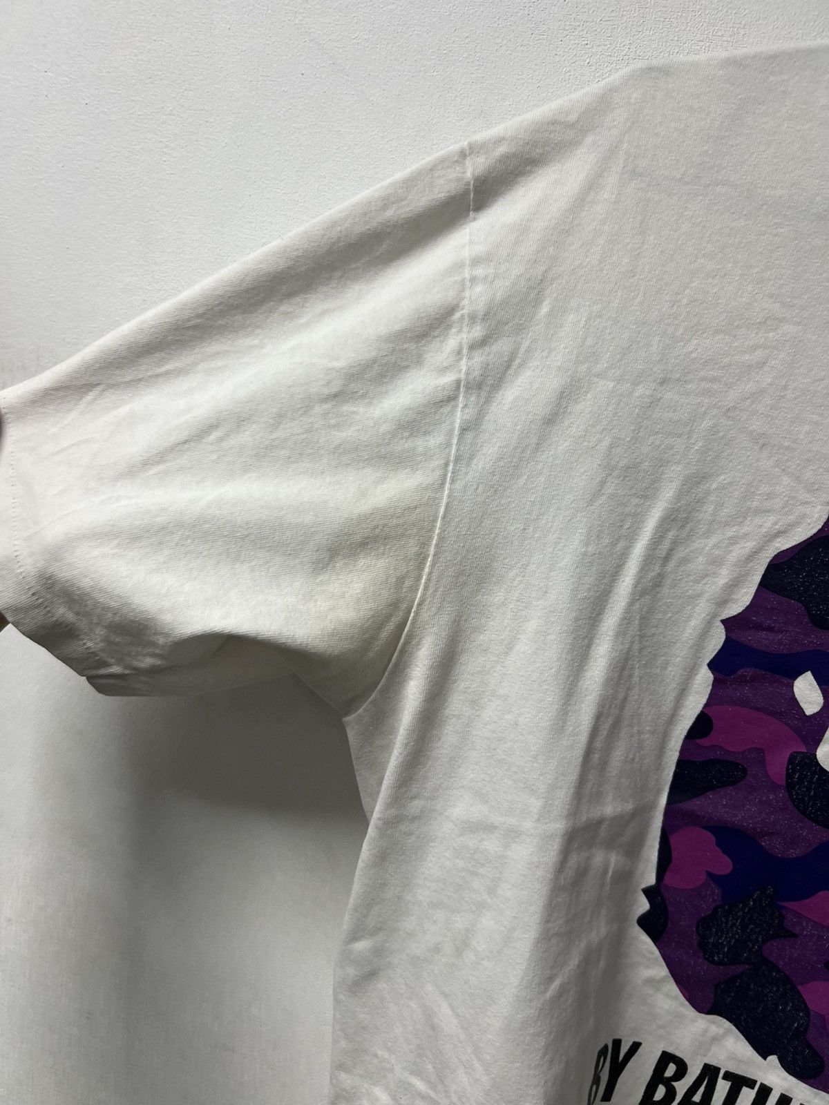 Bape Bape T-Shirt Purple Big Logo Size XL Size US XL / EU 56 / 4 - 14 Thumbnail